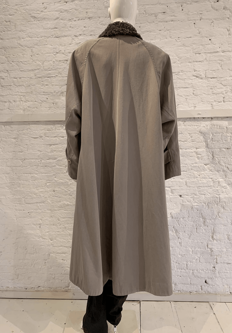 Katharine Hamnett London Rare Katharine Hamnett 80s Oversized coat faux fur collar Size US M / EU 48-50 / 2 - 7 Thumbnail