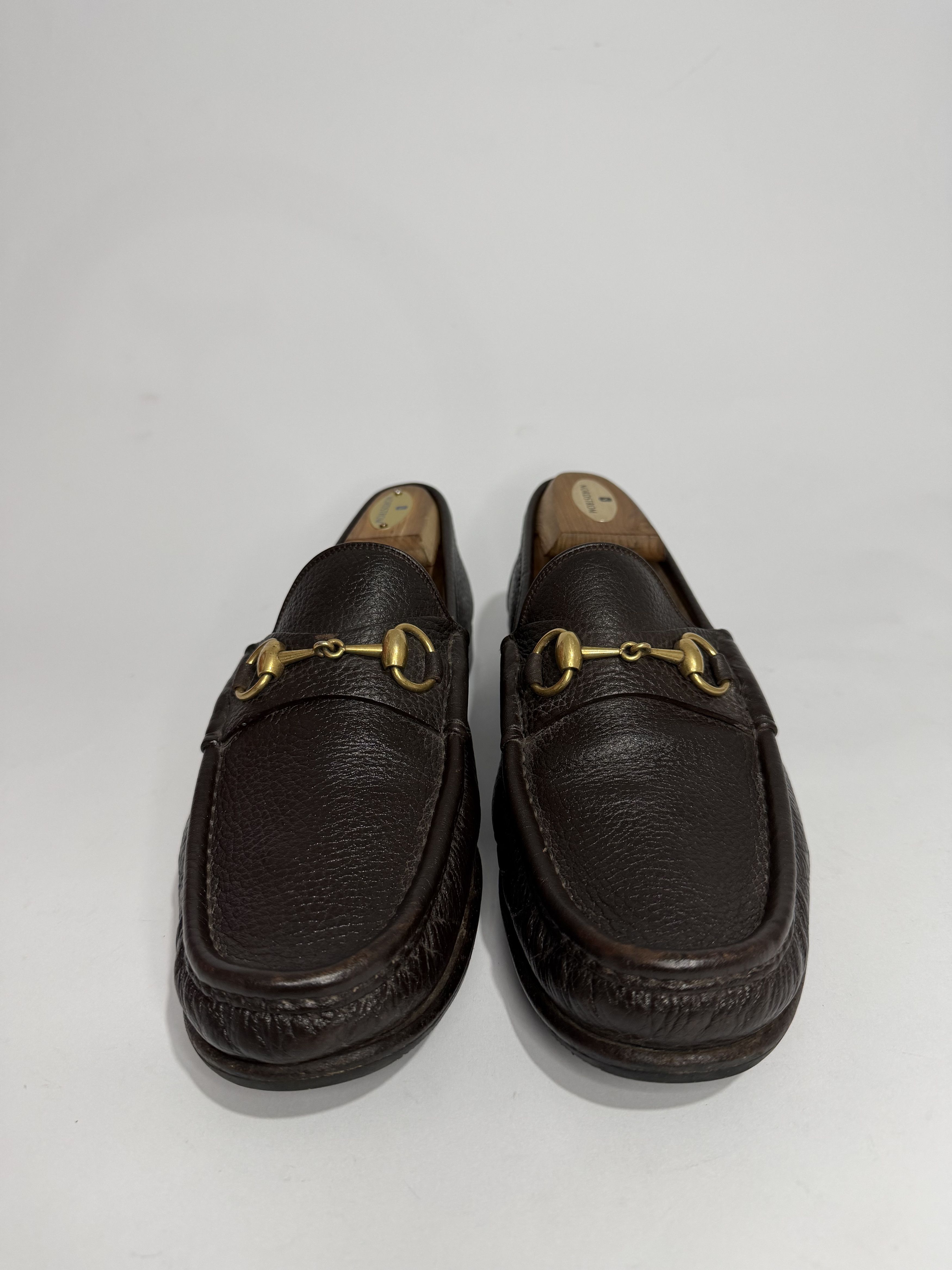 Gucci Gucci Brown Leather 1953 Horsebit Loafers Size US 9 / EU 42 - 3 Thumbnail
