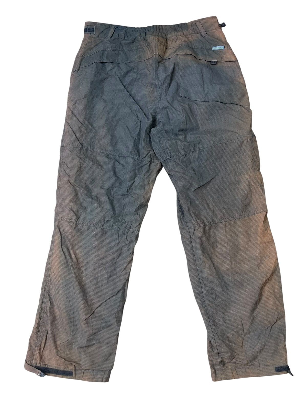 Columbia Vintage Columbia Track Hiking Pant Faded Nylon Size US 35 - 2 Thumbnail