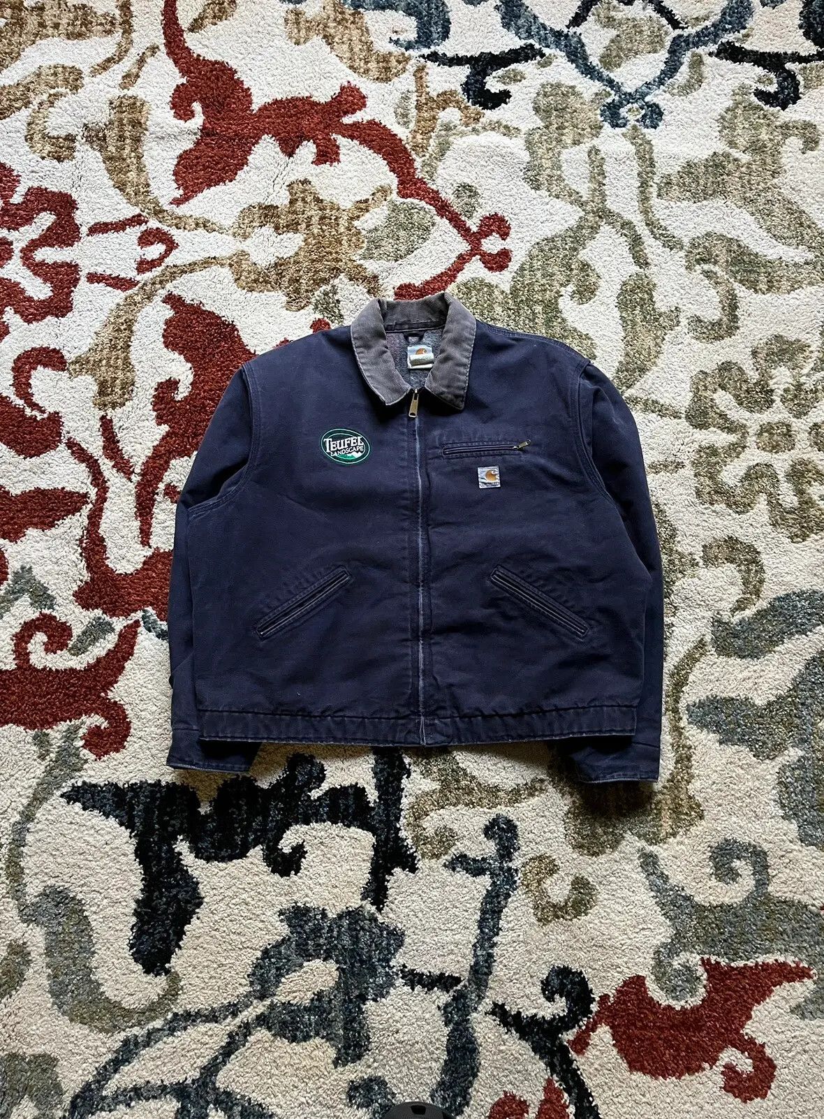 image of Carhartt Detroit Jacket in Dark Navy, Men's (Size 2XL)