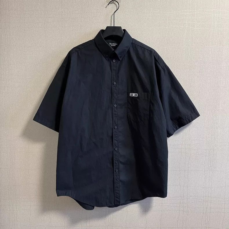 Balenciaga Balenciaga size 39 SS22 BB front and back embroidered logo Size US M / EU 48-50 / 2 - 1 Thumbnail