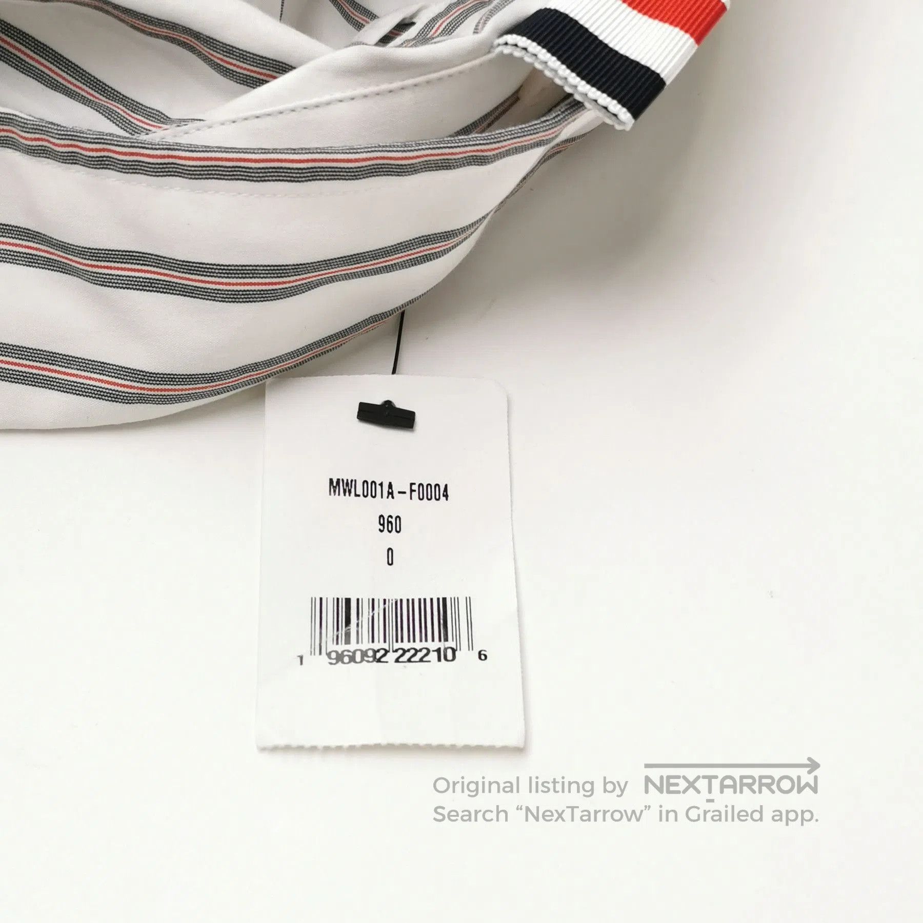 Thom Browne Thom Browne XS Contrast Stripe Collar Coat. Size US XXS / EU 40 - 3 Thumbnail