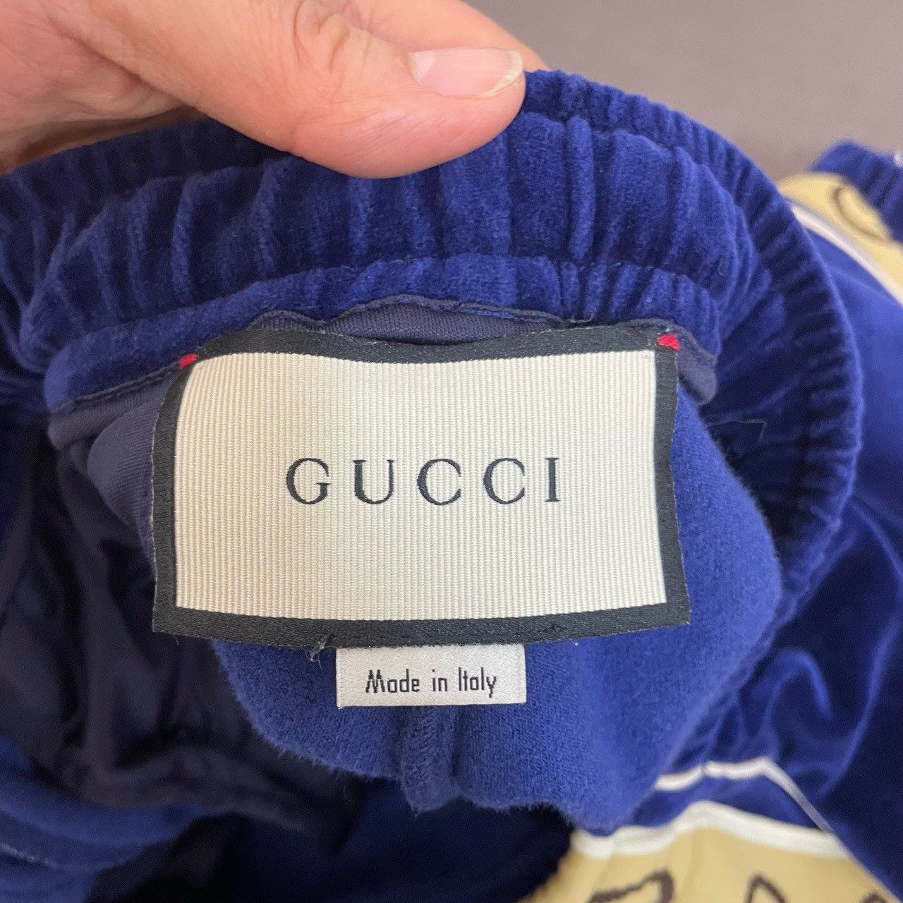 Gucci Gucci Blue 3m side full-print trousers 2501-Nextarrow Size US 28 / EU 44 - 5 Thumbnail