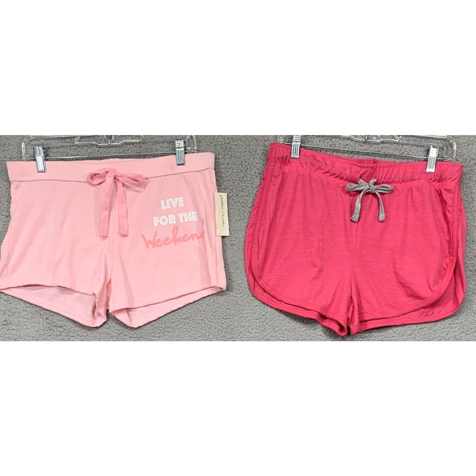 Vintage NEW Bobbie Brooks 2 pr PJ Bottoms/Shorts Women’s Size Medium Pink 1-NWT 1-NWOT Size ONE SIZE - 2 Thumbnail