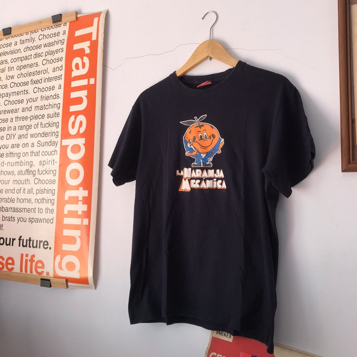 Vintage clockwork orange Tee Shirt Tshirt La Naranja Mecanica clockw Size US S / EU 44-46 / 1 - 4 Thumbnail