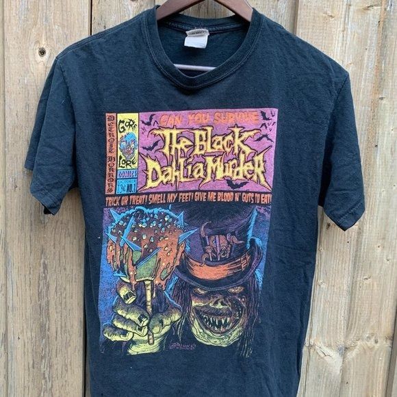 Vintage The Black Dahlia Murder Graphic Band T Shirt Medium