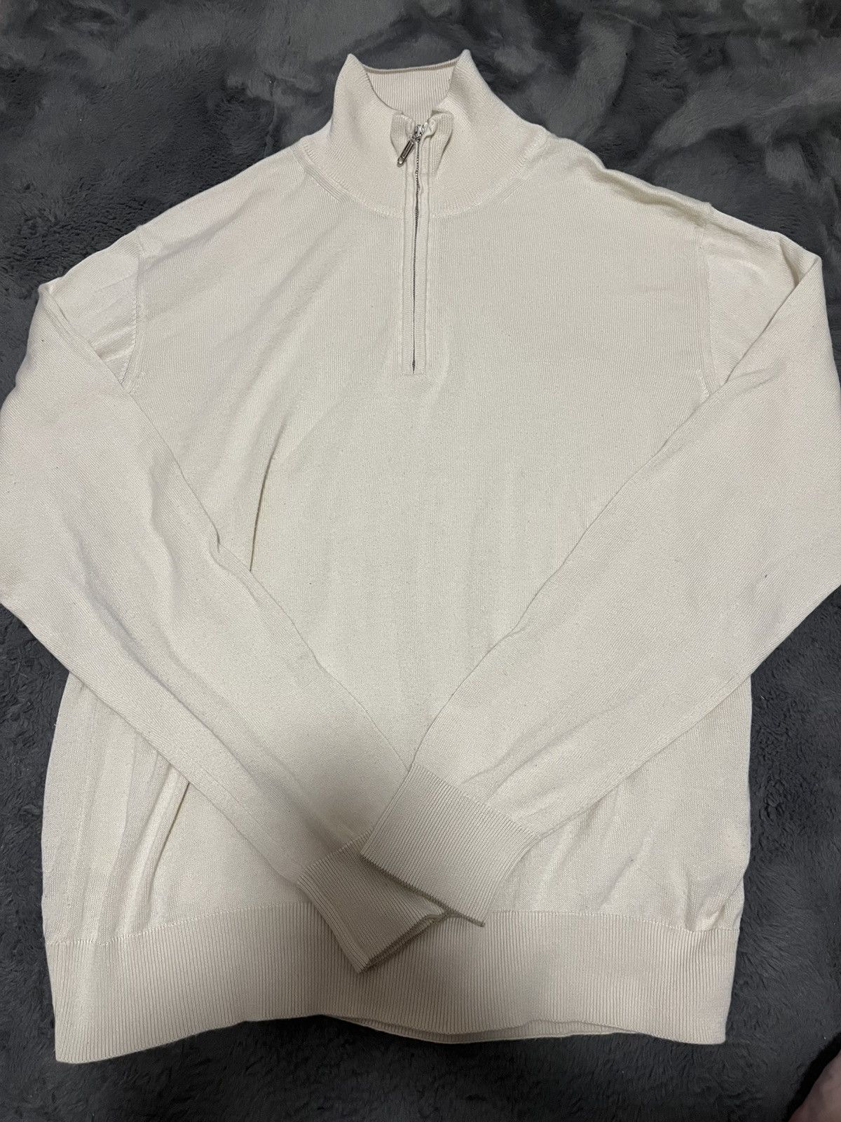 Ermenegildo Zegna Ermenegildo Zegna half zip hoodie old money Size US M / EU 48-50 / 2 - 1 Thumbnail
