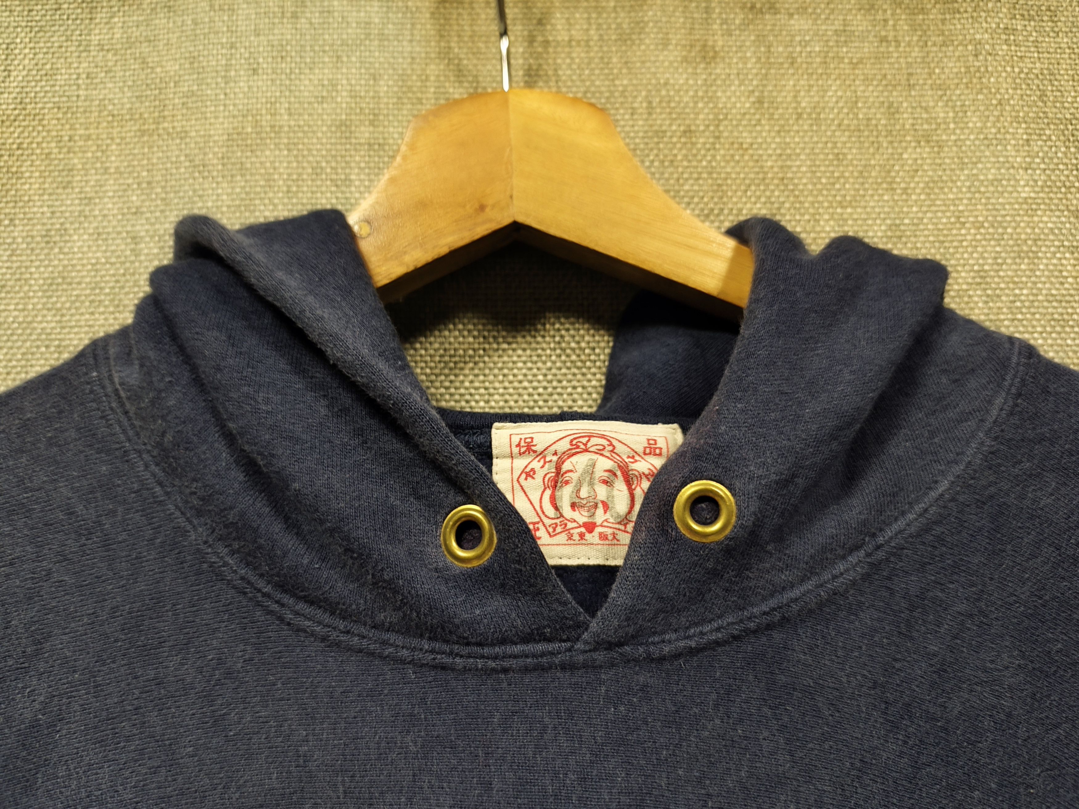 Evisu vintage sweatshirt hoodie evisu big logo Size US XXS / EU 40 - 4 Thumbnail