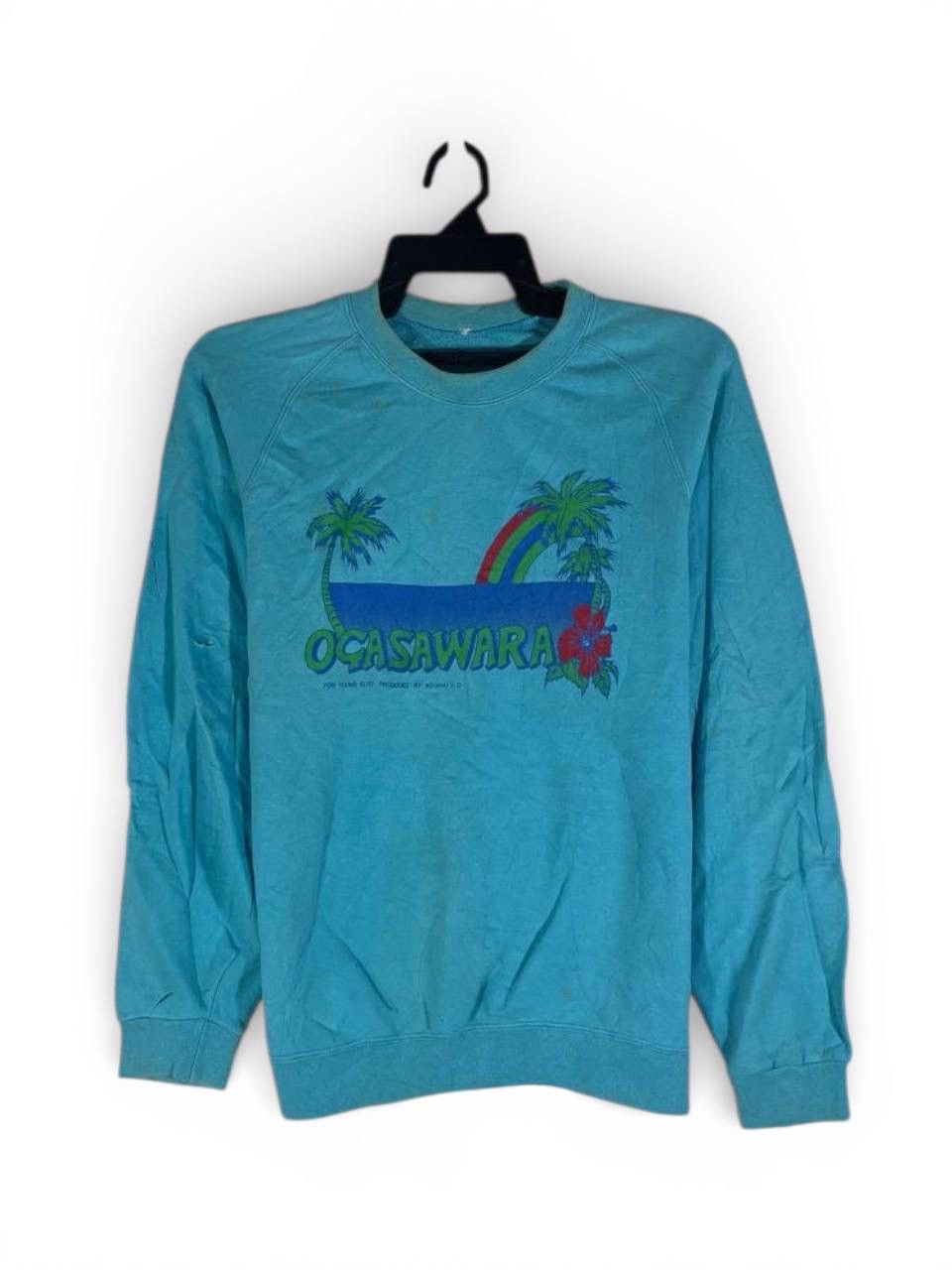 Other Vintage 80s ogasawara island japan tokyo Sweatshirt size S Size US S / EU 44-46 / 1 - 1 Thumbnail