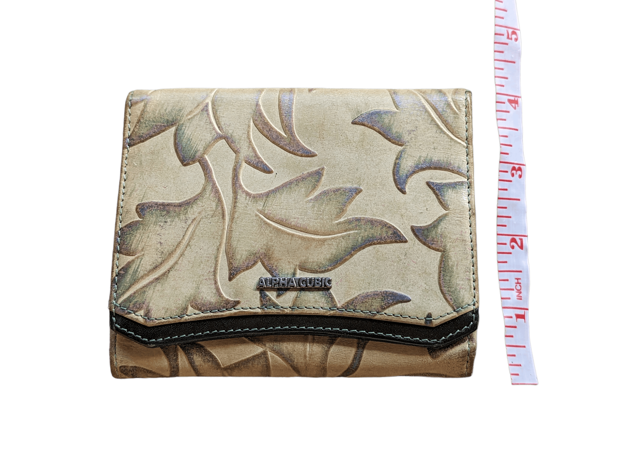 Japanese Brand ALPHA CUBE CARDHOLDER WALLET PURSE Size ONE SIZE - 8 Thumbnail