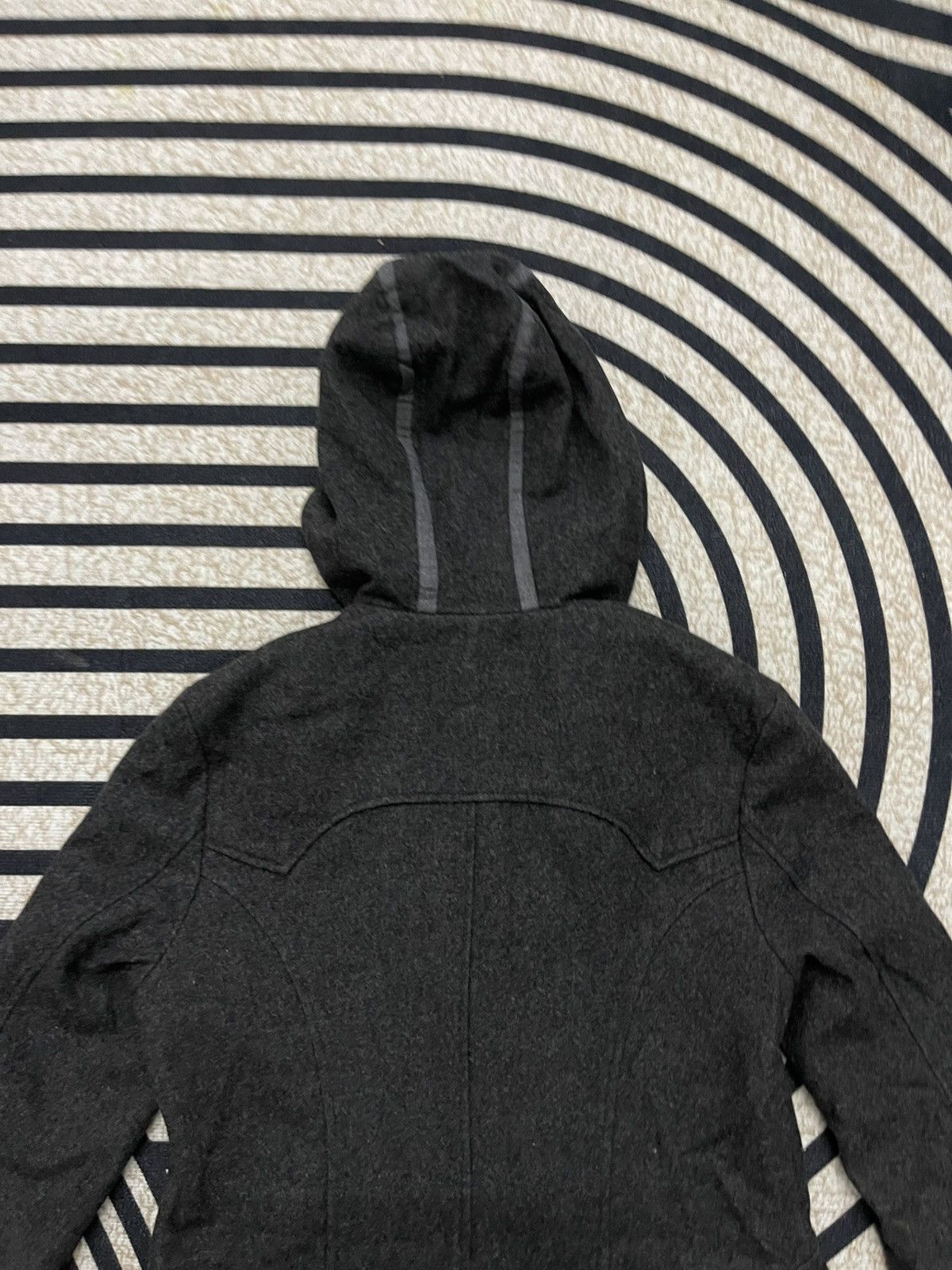 PPFM 2000s PPFM WOOL HOODIE JACKET PUNK STYLE Size US S / EU 44-46 / 1 - 18 Thumbnail