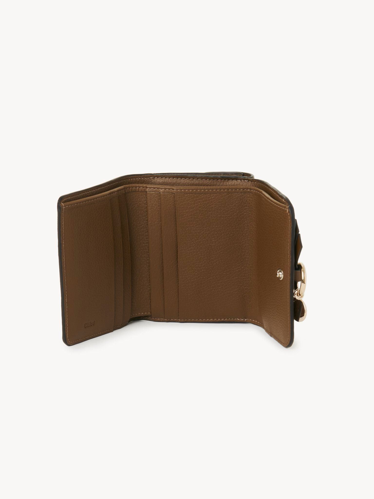 Chloe o1loc1c10226 Size: OS / Alphabet Small Wallet Dark Khaki Size ONE SIZE - 3 Thumbnail