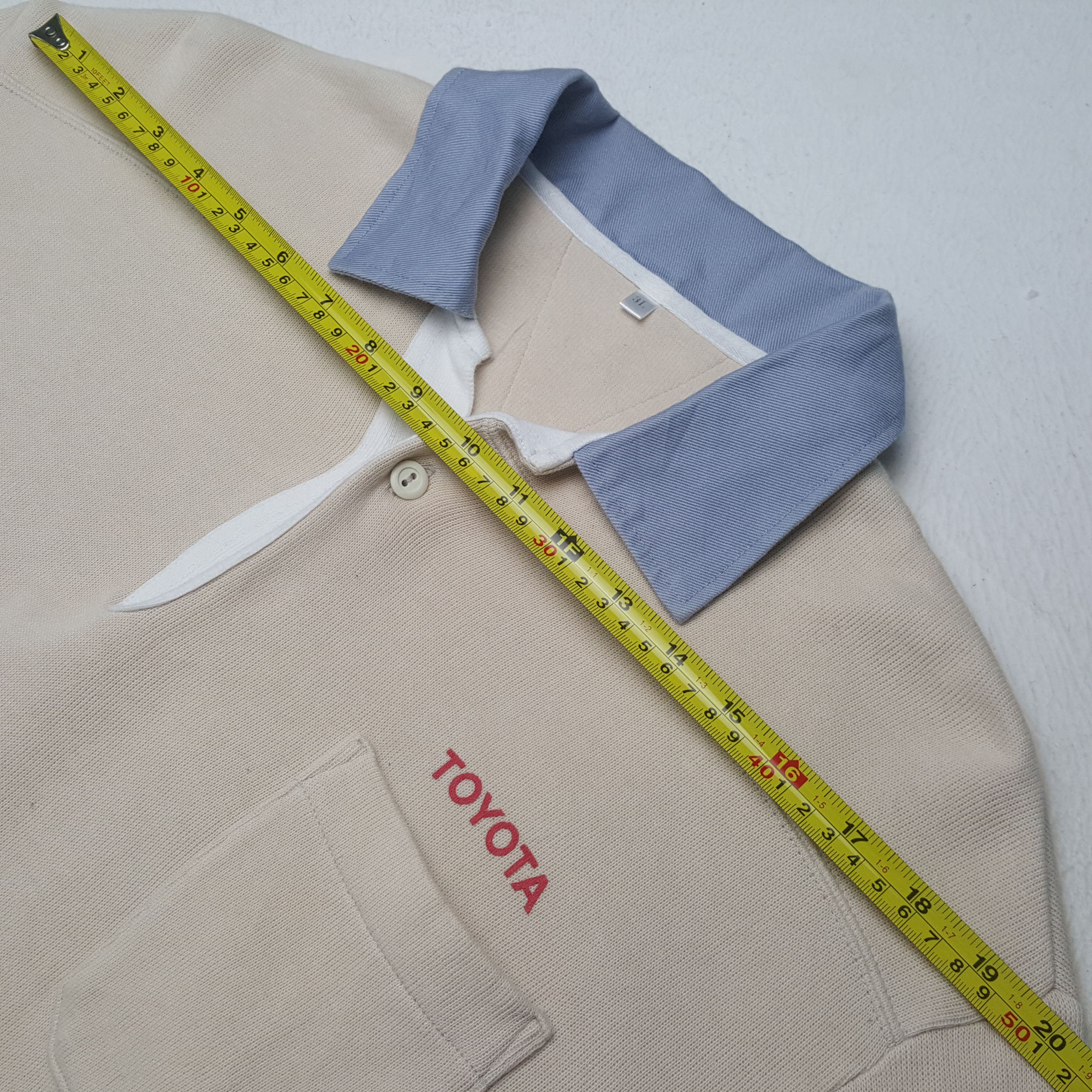 Japanese Brand × Vintage Vintage TOYOTA Japanese Racing Polos Sweatshirt C296N5 Size US S / EU 44-46 / 1 - 6 Thumbnail