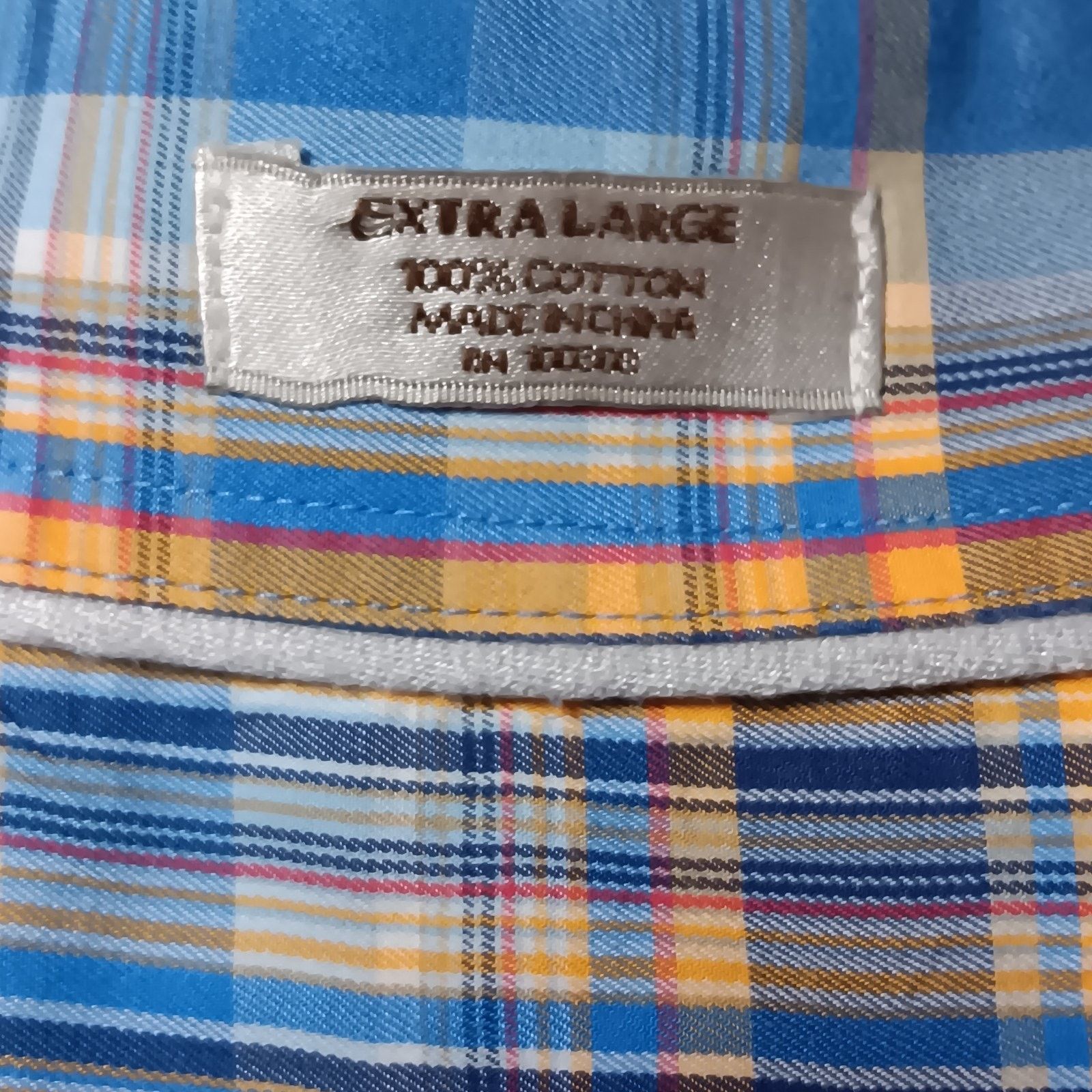 Peter Millar Peter Millar Mens Button Down Shirt XL Plaid Classic Fit Size US XL / EU 56 / 4 - 4 Thumbnail