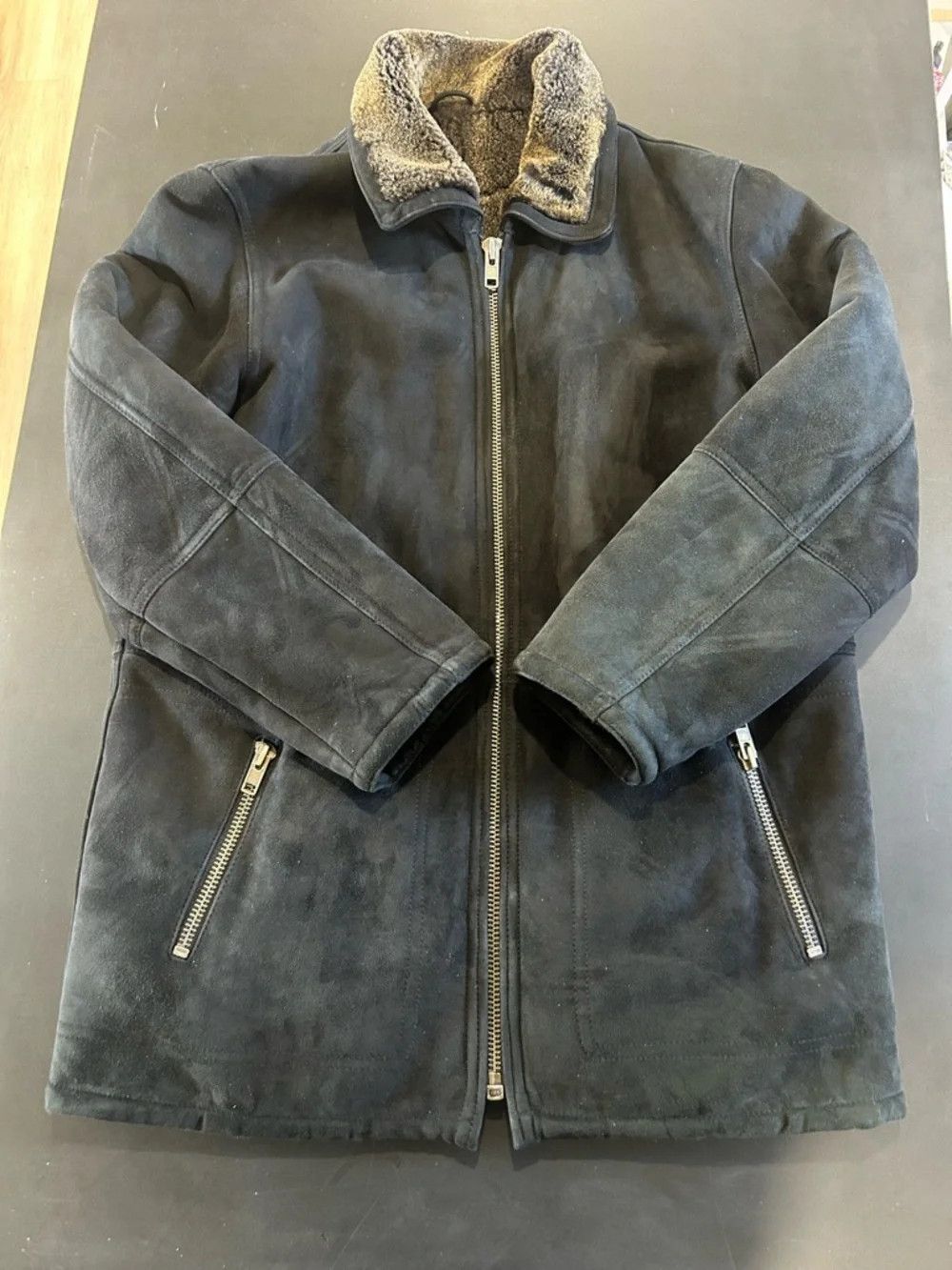 Danier Danier Men's Genuine Leather Sheepskin Lined Coat Size US M / EU 48-50 / 2 - 1 Thumbnail
