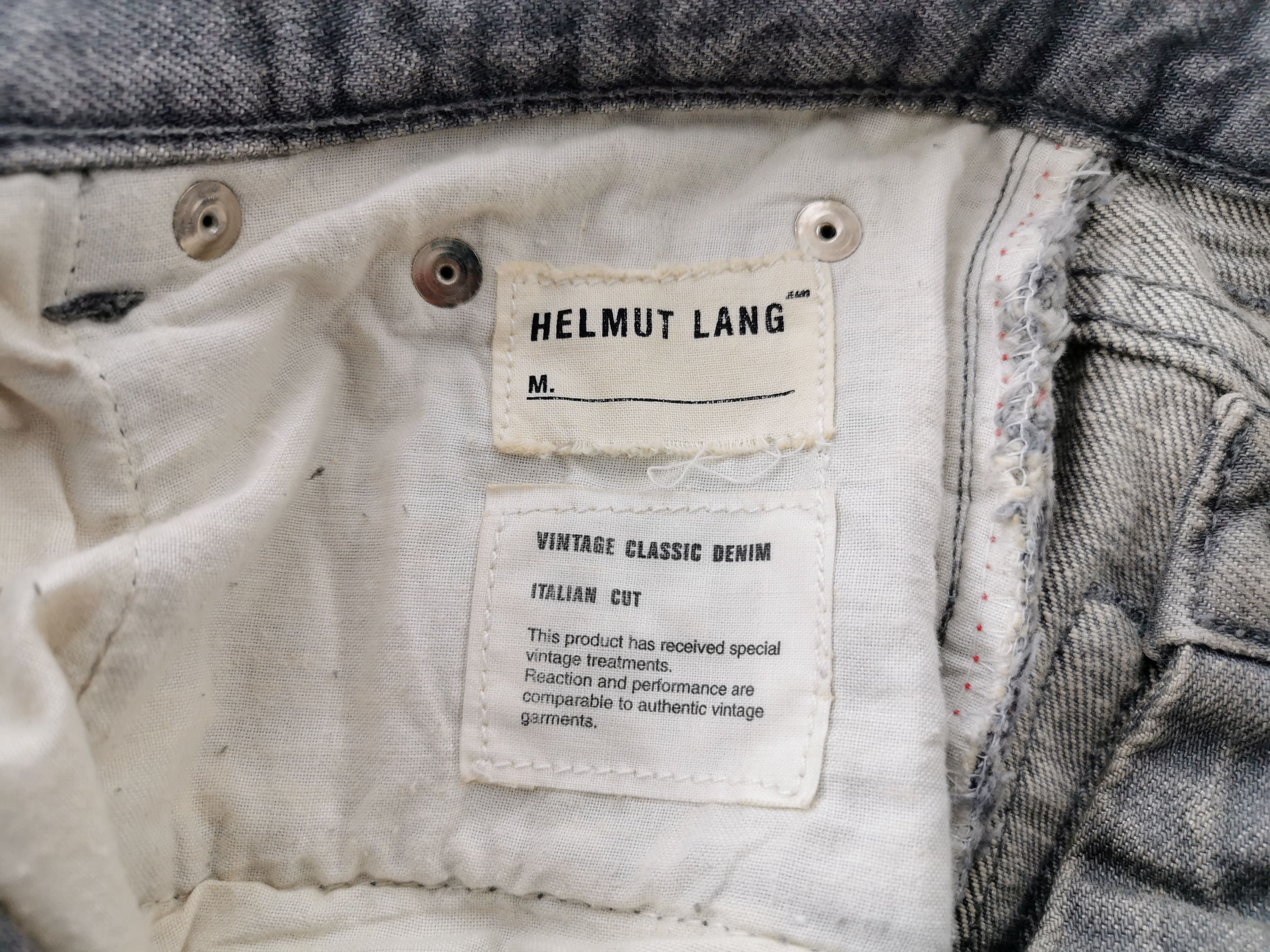 vintage 販売済み made in italy helmut lang denim