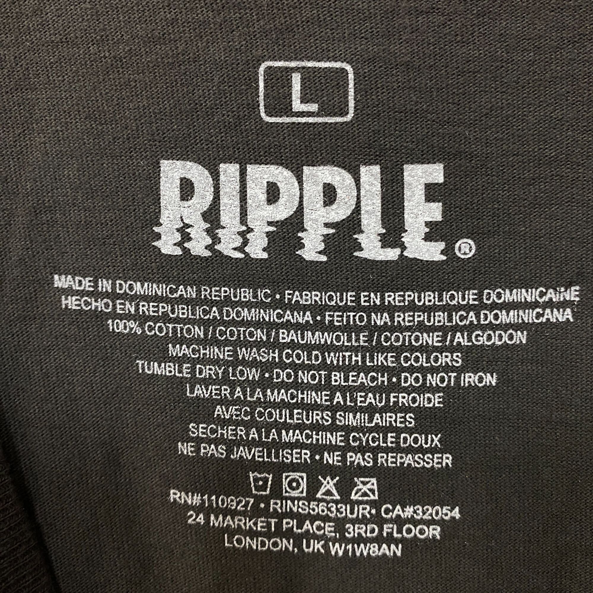 Ripple Junction Ripple Junction Vegas Casino Viva Las Vegas Streetwear Tee L Size US L / EU 52-54 / 3 - 4 Thumbnail