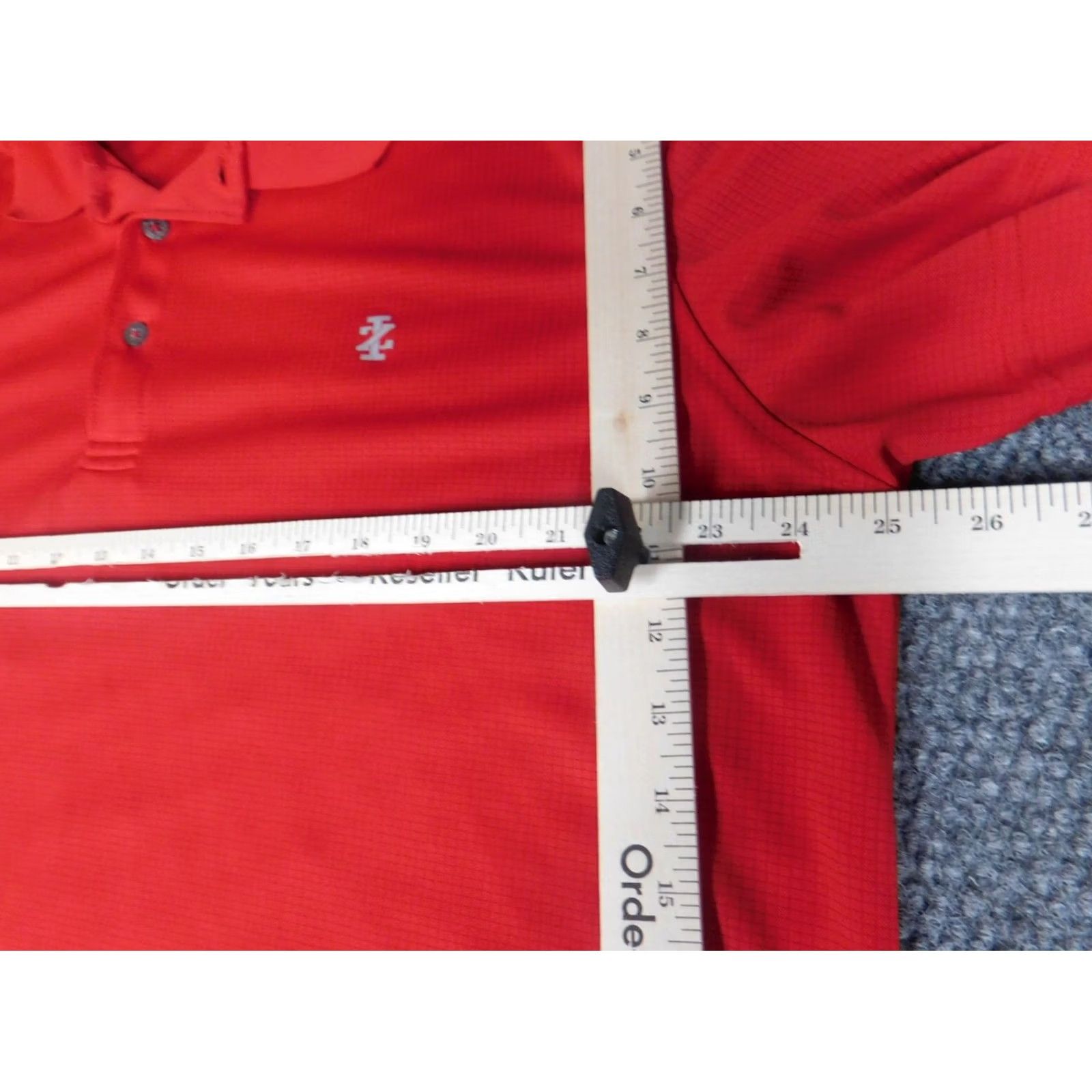 Izod Izod Polo Shirt XL Red Golf Stretch Active Size US XL / EU 56 / 4 - 6 Thumbnail