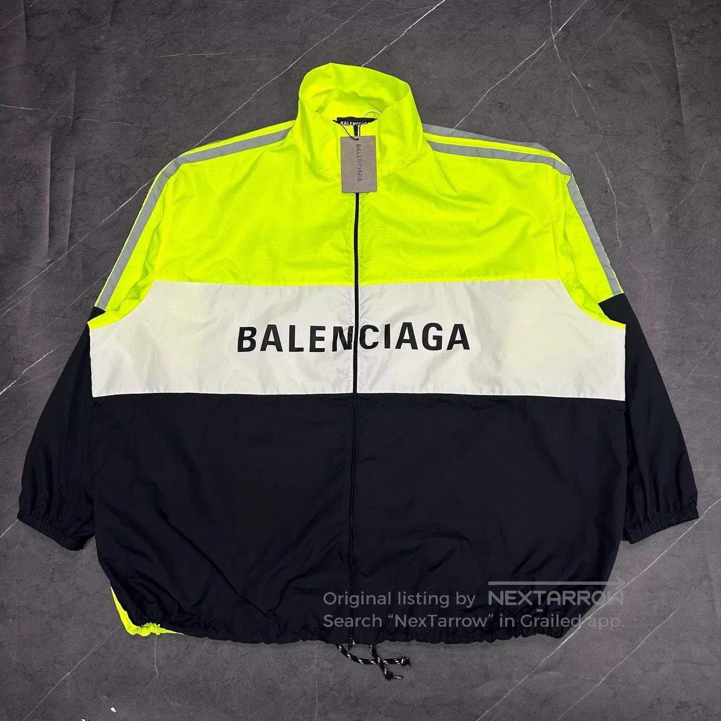 Balenciaga Balenciaga Fluorescent Yellow Windbreaker. Size US M / EU 48-50 / 2 - 1 Thumbnail