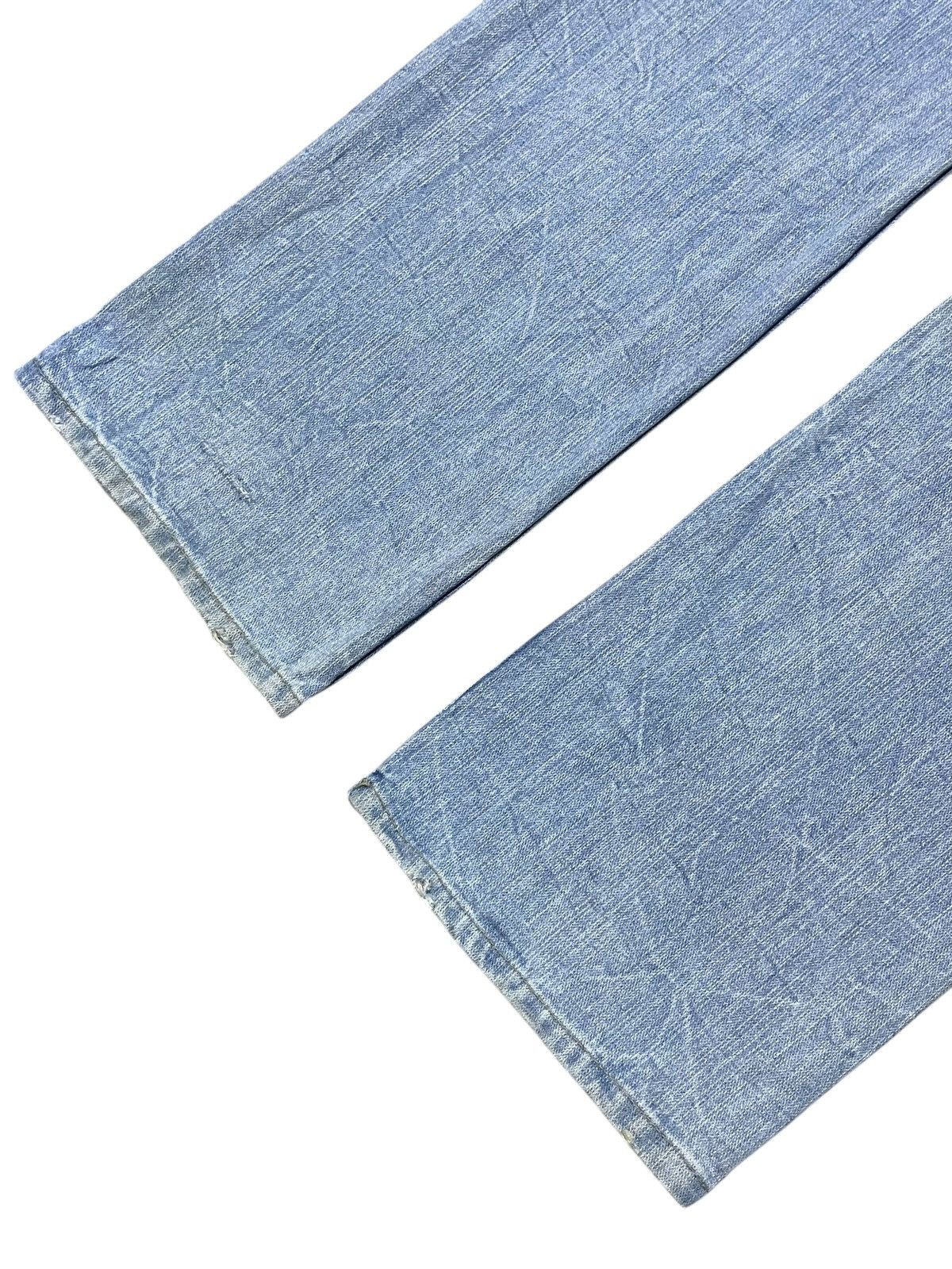 GOSTAR DE FUGA × Hysteric Glamour Daily Topics Japan Double Waist Camo Distressed Jeans Size US 30 / EU 46 - 15 Thumbnail