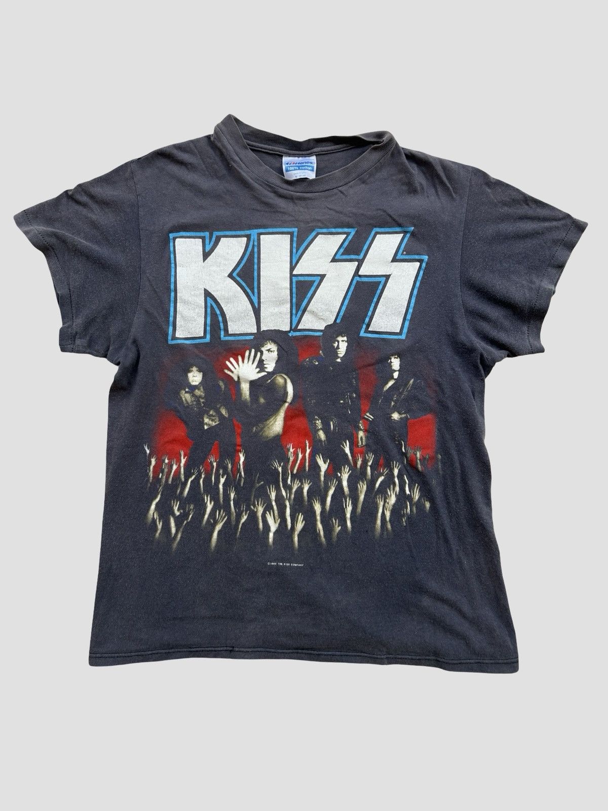 Vintage KISS LIVE TOUR 1989 NO MAKE TOUR T-SHIRTS Size US S / EU 44-46 / 1 - 1 Thumbnail