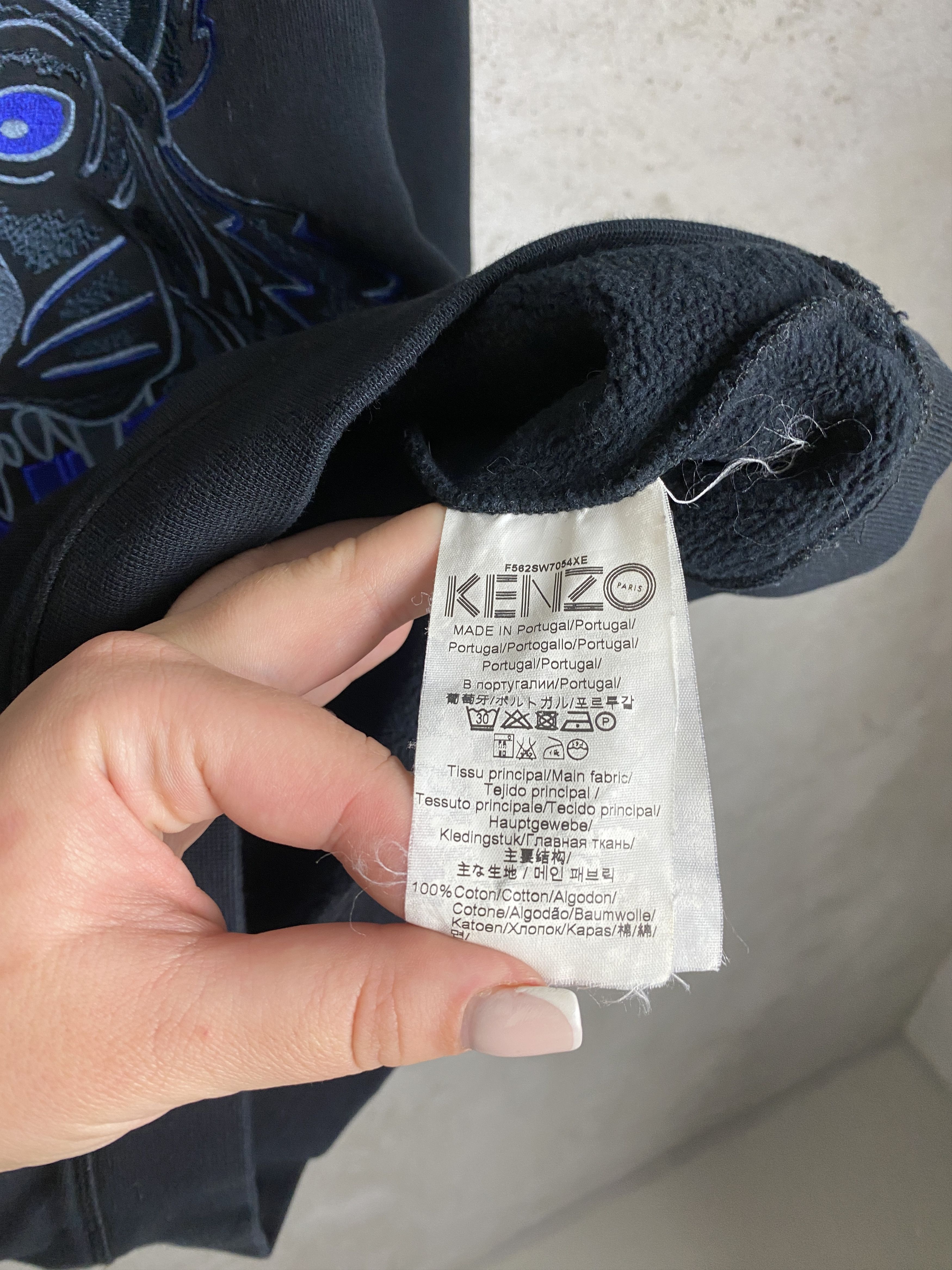 Kenzo Kenzo big logo embroidered sweatshirt crewneck Size S / US 4 / IT 40 - 4 Thumbnail