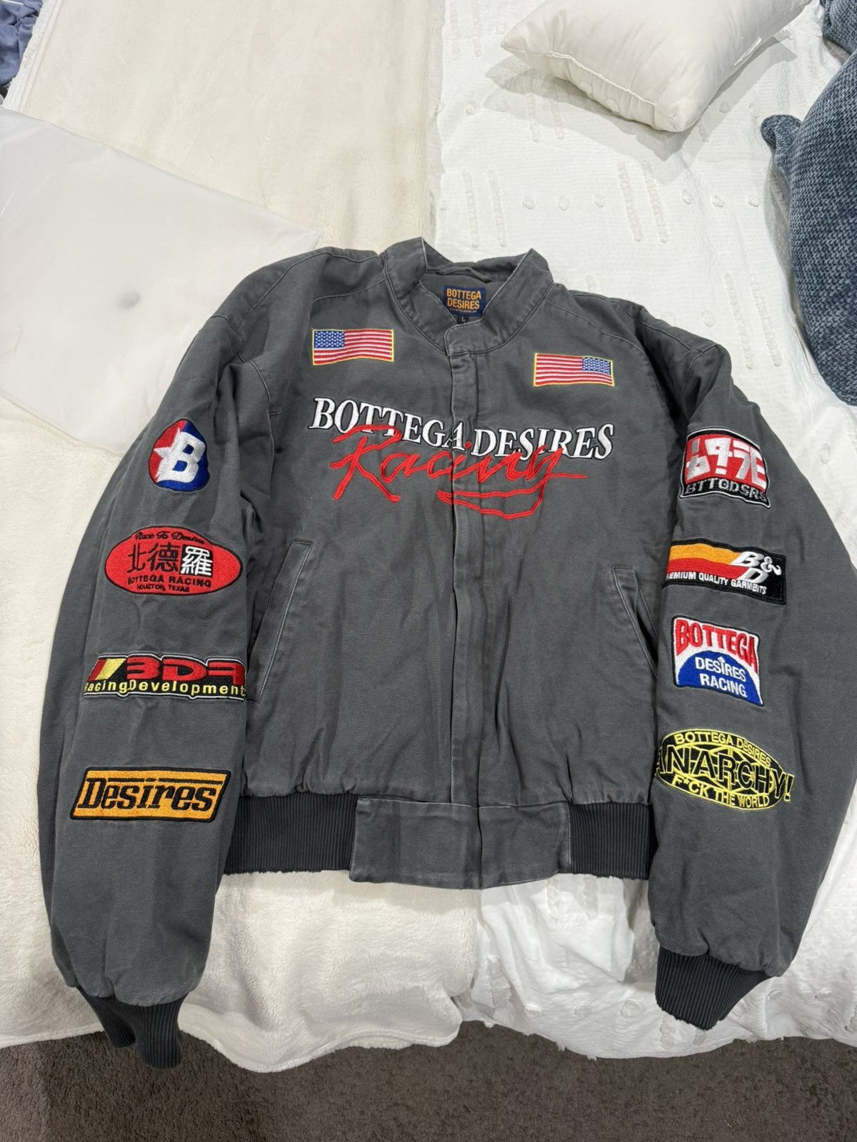 Bottega Desires Bottega Desires race jacket large NEW! Size US L / EU 52-54 / 3 - 1 Thumbnail