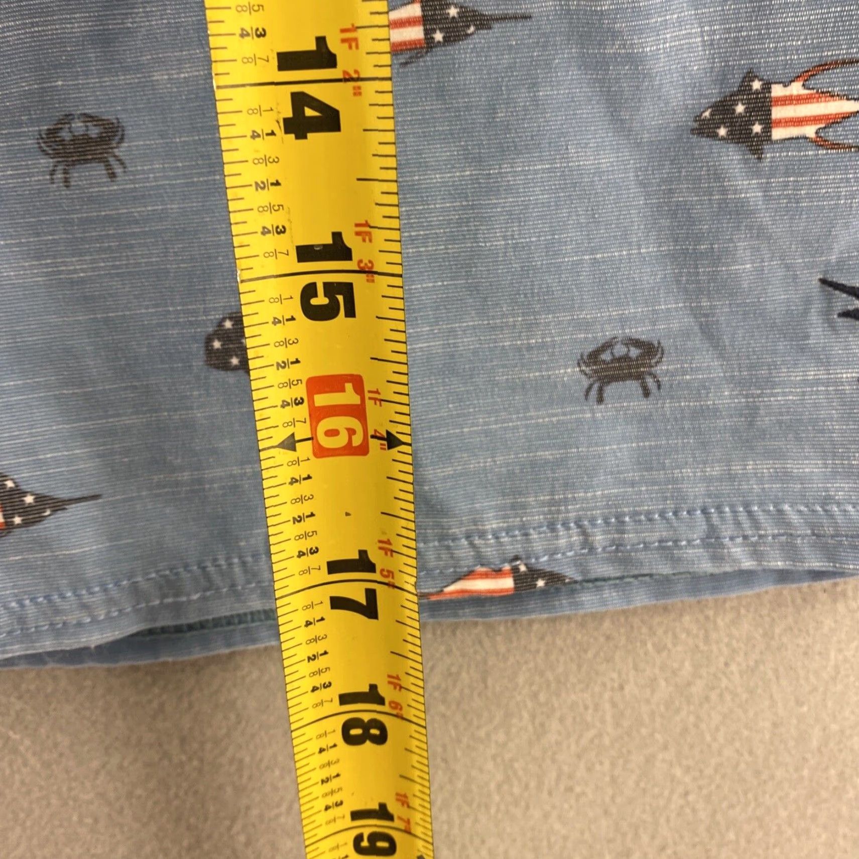 Vintage Salt Life Swim Trunks Men’s XL Blue Surfing Board Short Drawstring Fish AOP Size US 36 / EU 52 - 7 Thumbnail