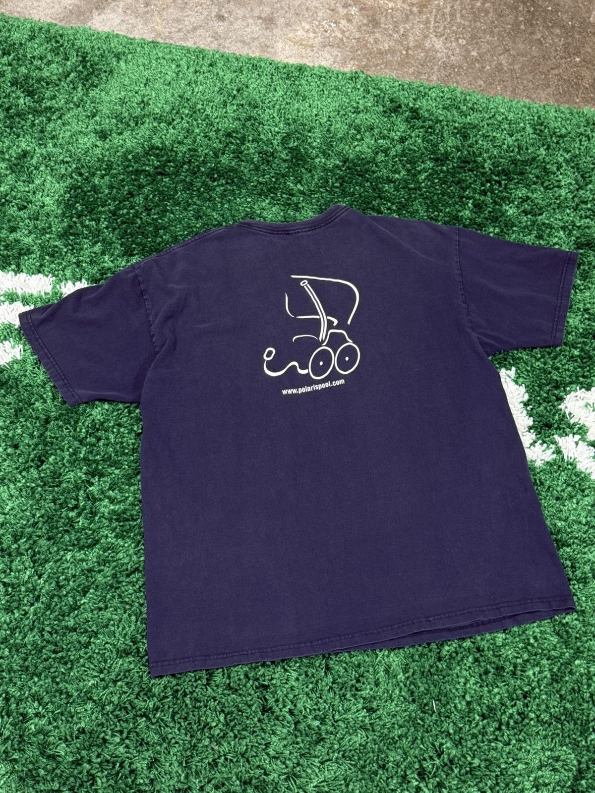 Vintage Vintage 90s Polaris Pool Services Workwear Pocket Tee Large Size US L / EU 52-54 / 3 - 3 Thumbnail