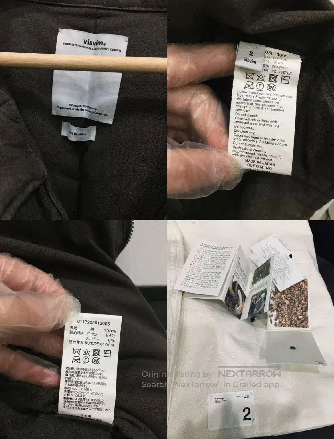 Visvim visvim p.f.d. down vest in black. Size US S / EU 44-46 / 1 - 5 Thumbnail
