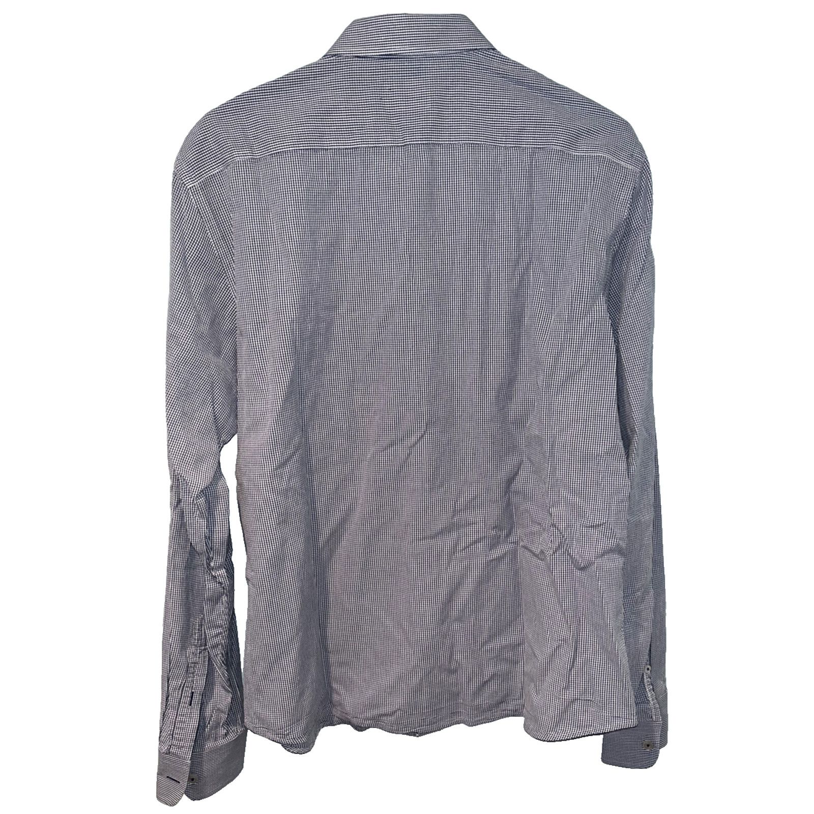 UNTUCKit UNTUCKit L Blue Check Button Up Shirt Long Sleeve Casual Size US L / EU 52-54 / 3 - 4 Thumbnail