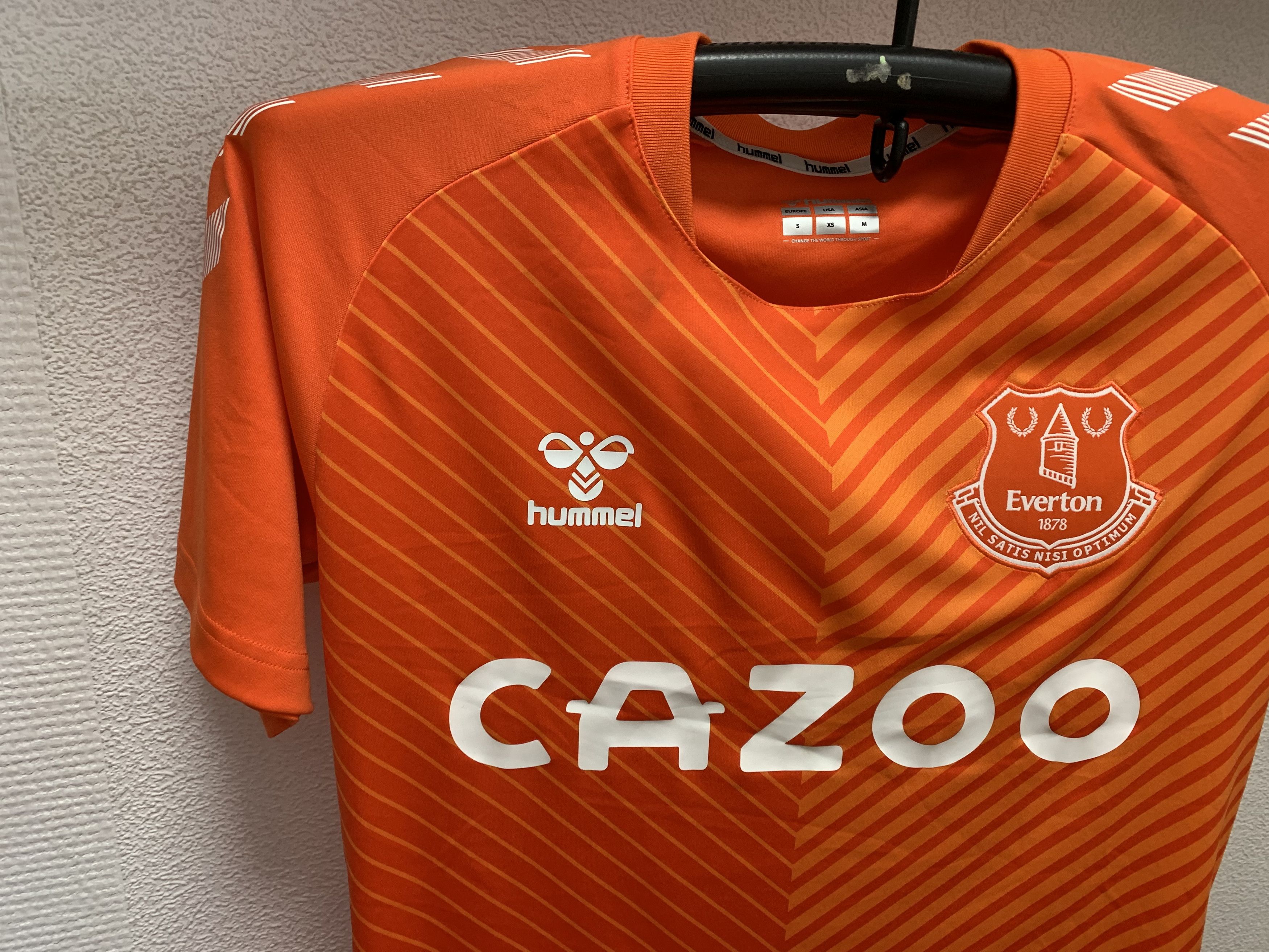 Hummel Everton hummel soccer jersey CAZ00 orange Rooney S Size US S / EU 44-46 / 1 - 7 Thumbnail