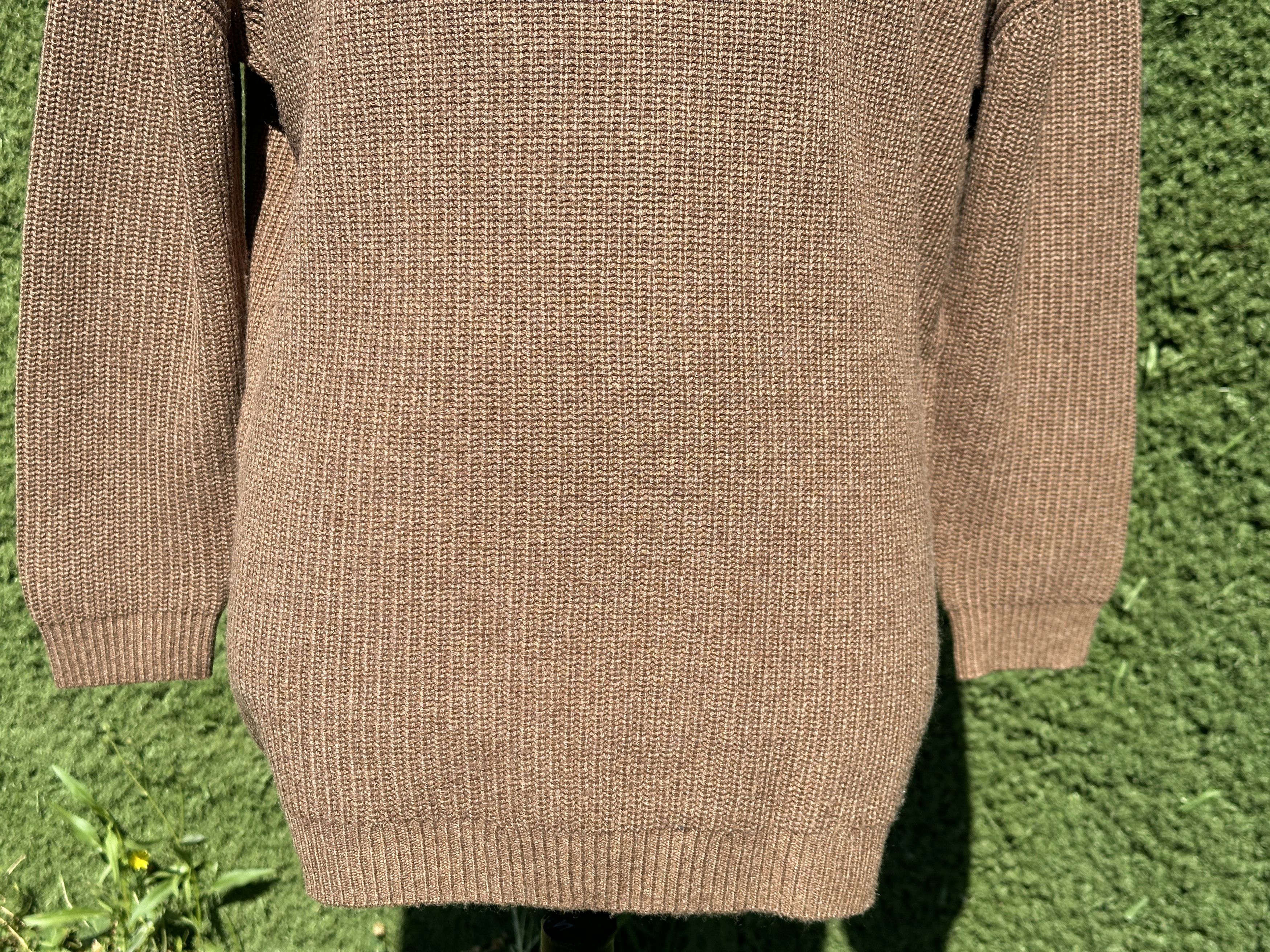 Other Jenni Kayne Knit Cabin Wool Cashmere V Neck Brown Size L Size L / US 10 / IT 46 - 7 Thumbnail