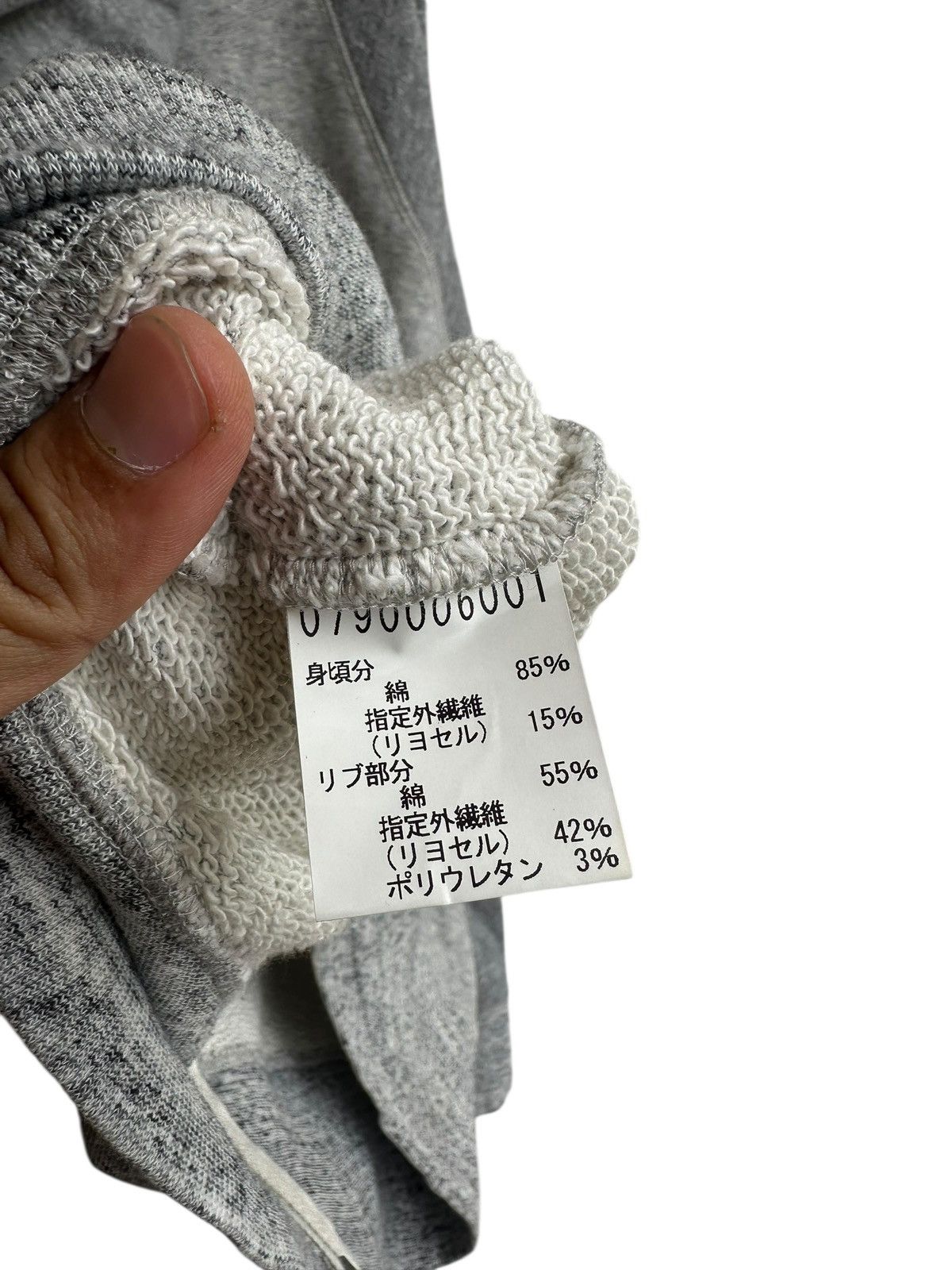ABAHOUSE Abahouse Japan Gray Colorblock Hoodie Size US M / EU 48-50 / 2 - 8 Thumbnail