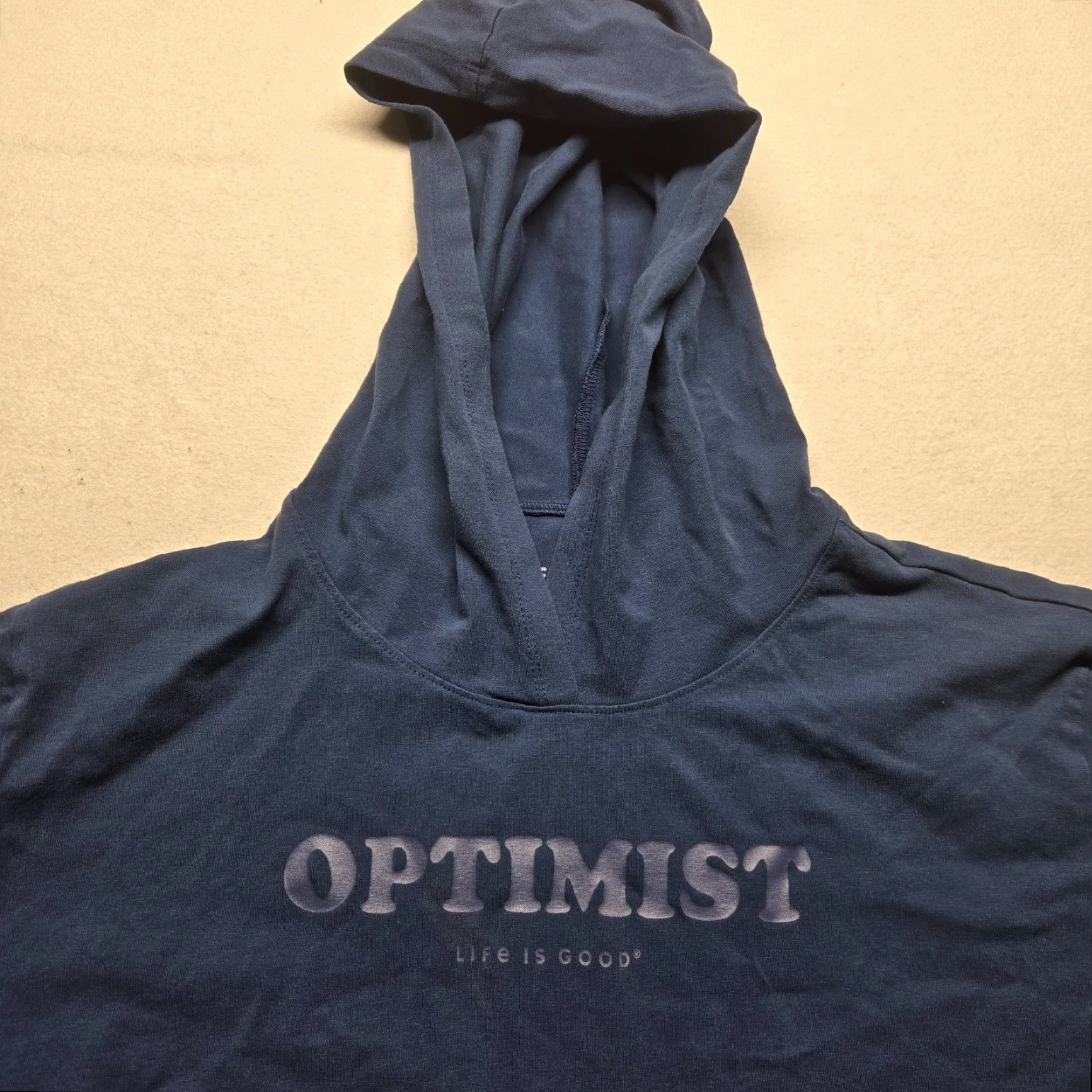 Life is Good VINTAGE Life is Good Hoodie Women M Blue Crusher 4 Way Stretch Logo Hoodie Nature Outdoor Optimist Womens Size M / US 6-8 / IT 42-44 - 2 Thumbnail