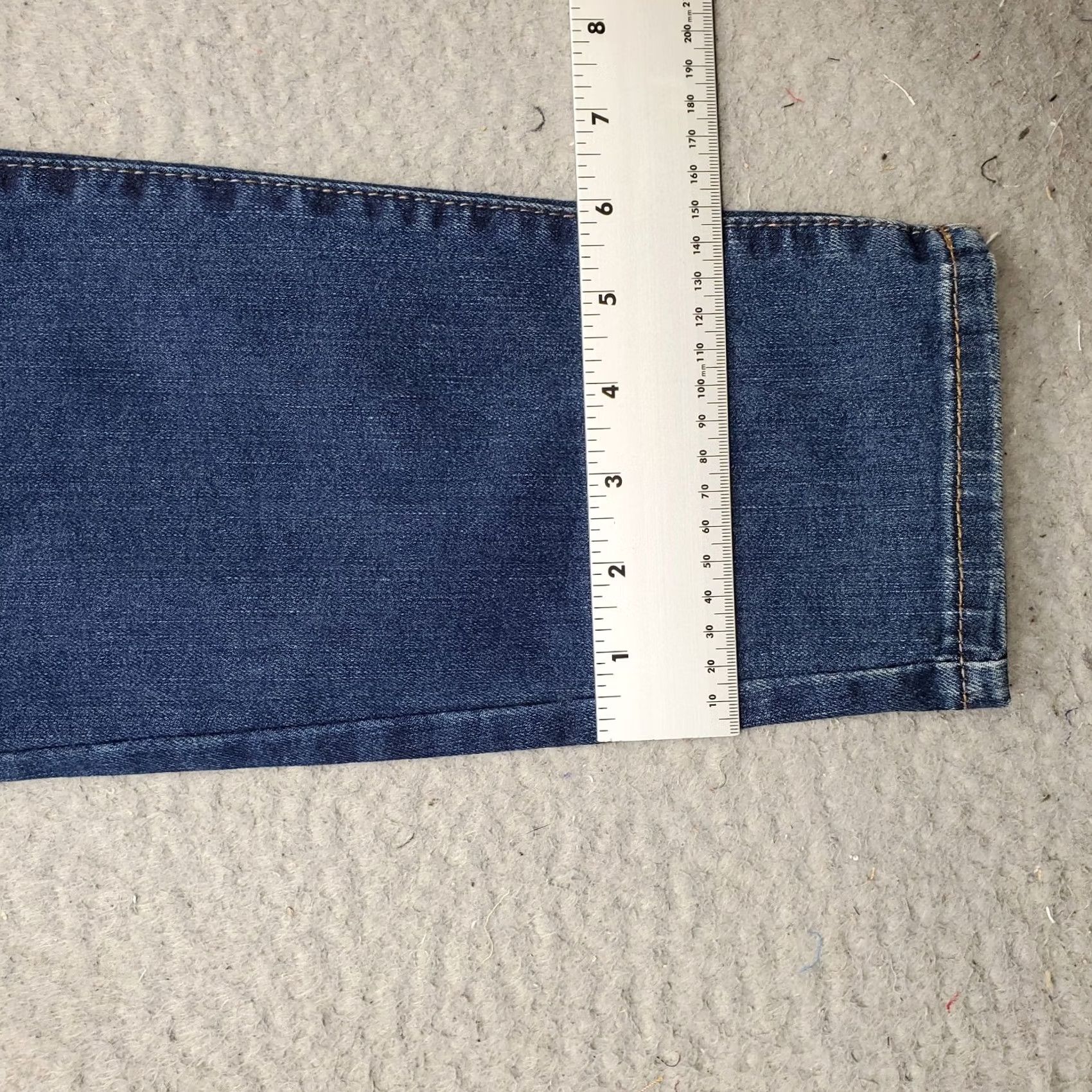 Vintage D. Jeans Womens Jeans Blue Denim High Rise Skinny 5-Pocket 32 Waist 29 Inseam Vintage: No Size 24" / US 00 / IT 34 - 5 Thumbnail