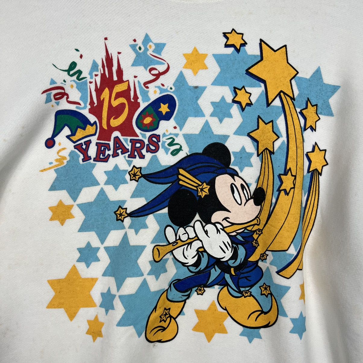 Mickey Mouse Vintage MICKEY MOUSE Graphic Crewneck Sweatshirt #3950-C180 Size US M / EU 48-50 / 2 - 5 Thumbnail