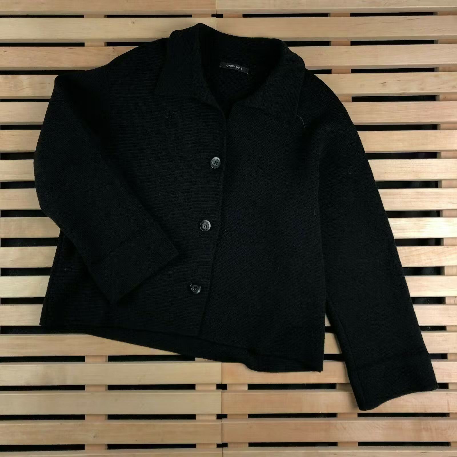 Annette Gortz Womens Blazer Jacket Annette Gortz Size M Wool Size M / US 6-8 / IT 42-44 - 1 Thumbnail