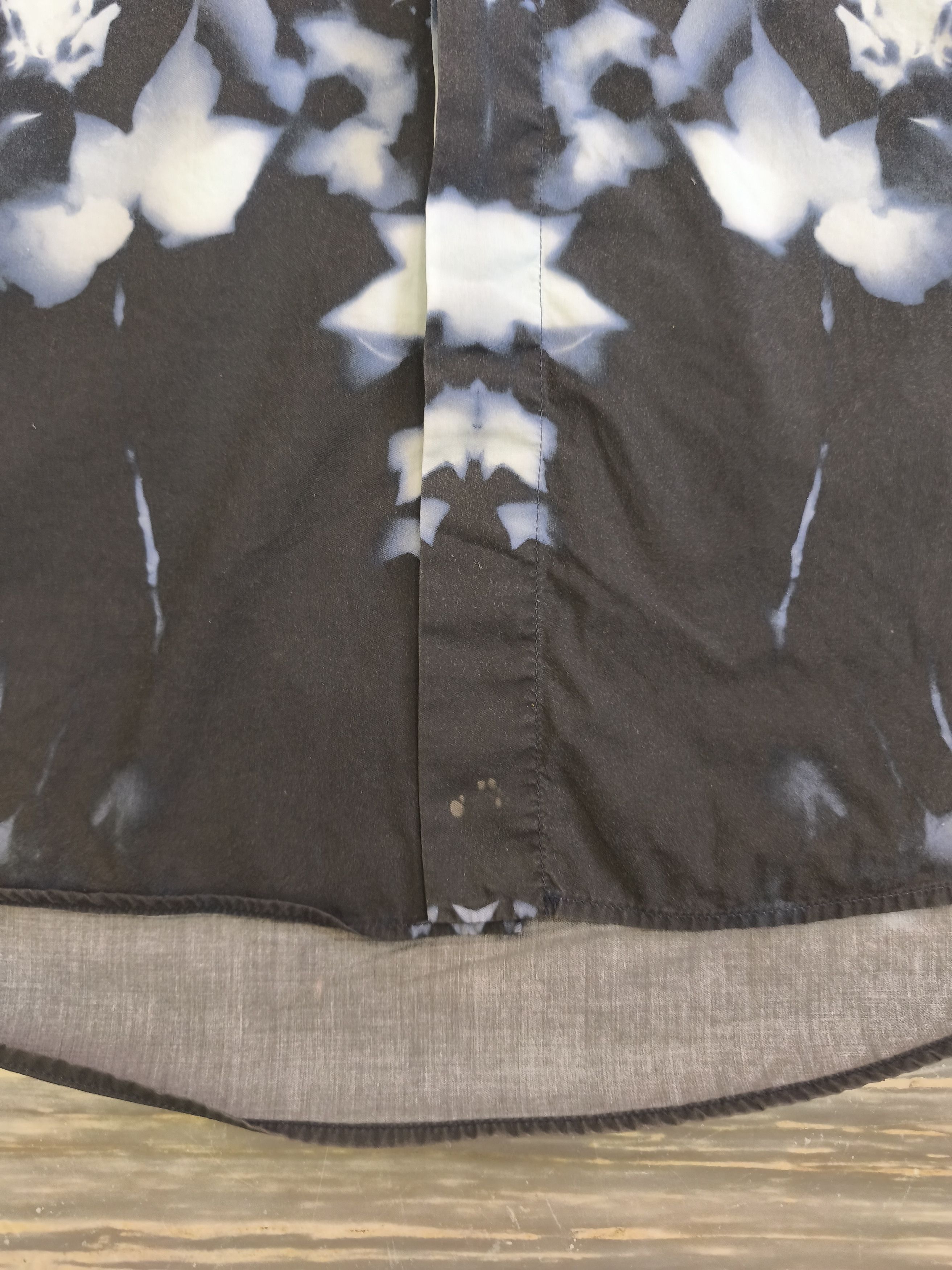 Alexander McQueen 2012 Alexander McQueen Dye Polo Longsleeve Button Up Size US M / EU 48-50 / 2 - 4 Thumbnail