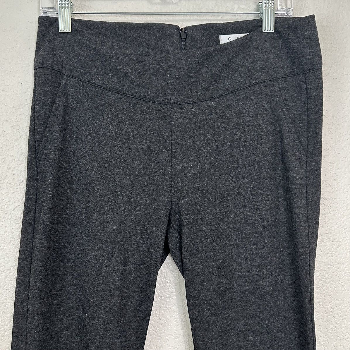Other CAbi Ponte Knit Stretch Back Zip Trouser Pants Size 28" / US 6 / IT 42 - 3 Thumbnail