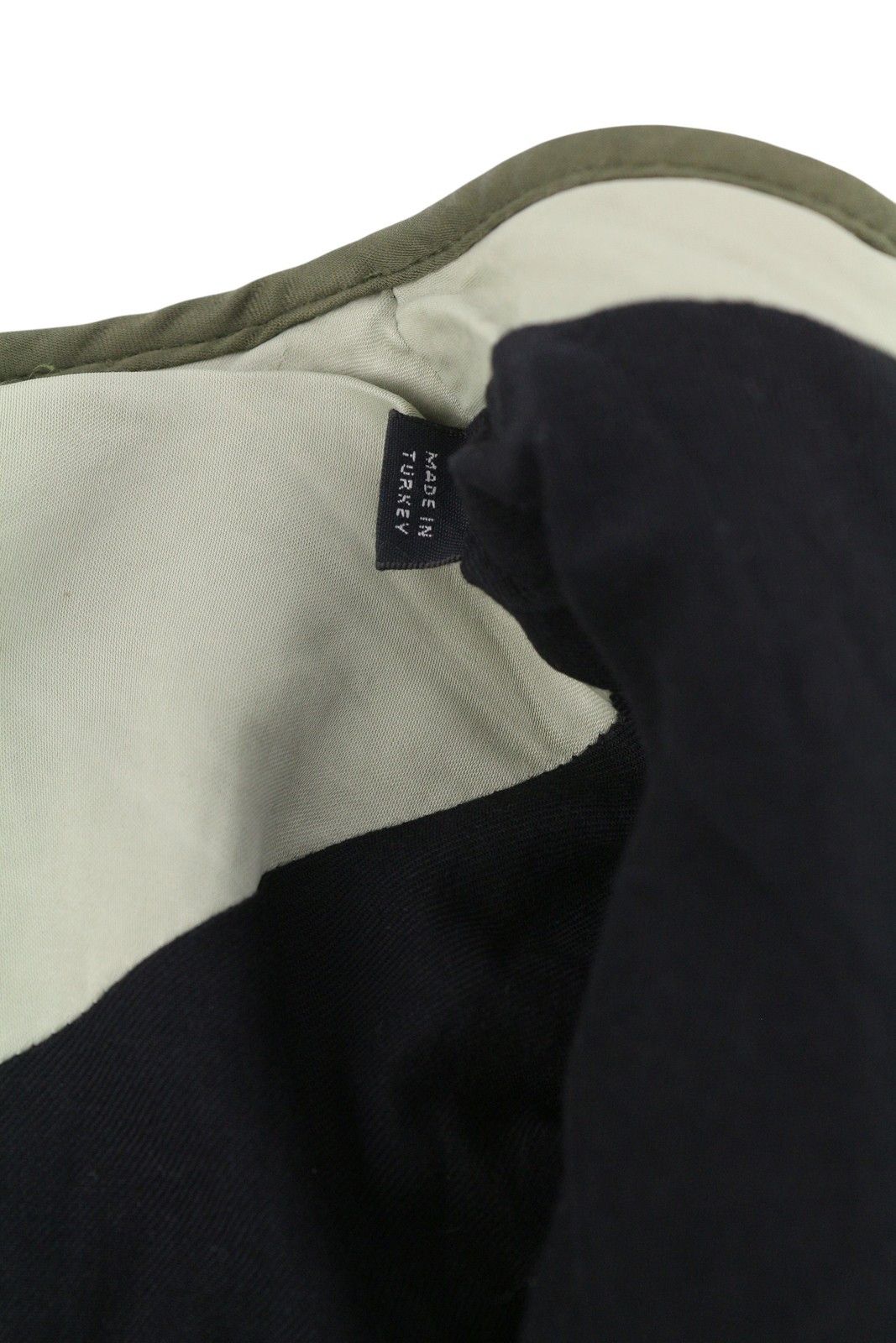 Allsaints Foxi Liner EU42 Green Quilted Button Crew Neck 86742 Size XL / US 12-14 / IT 48-50 - 13 Thumbnail