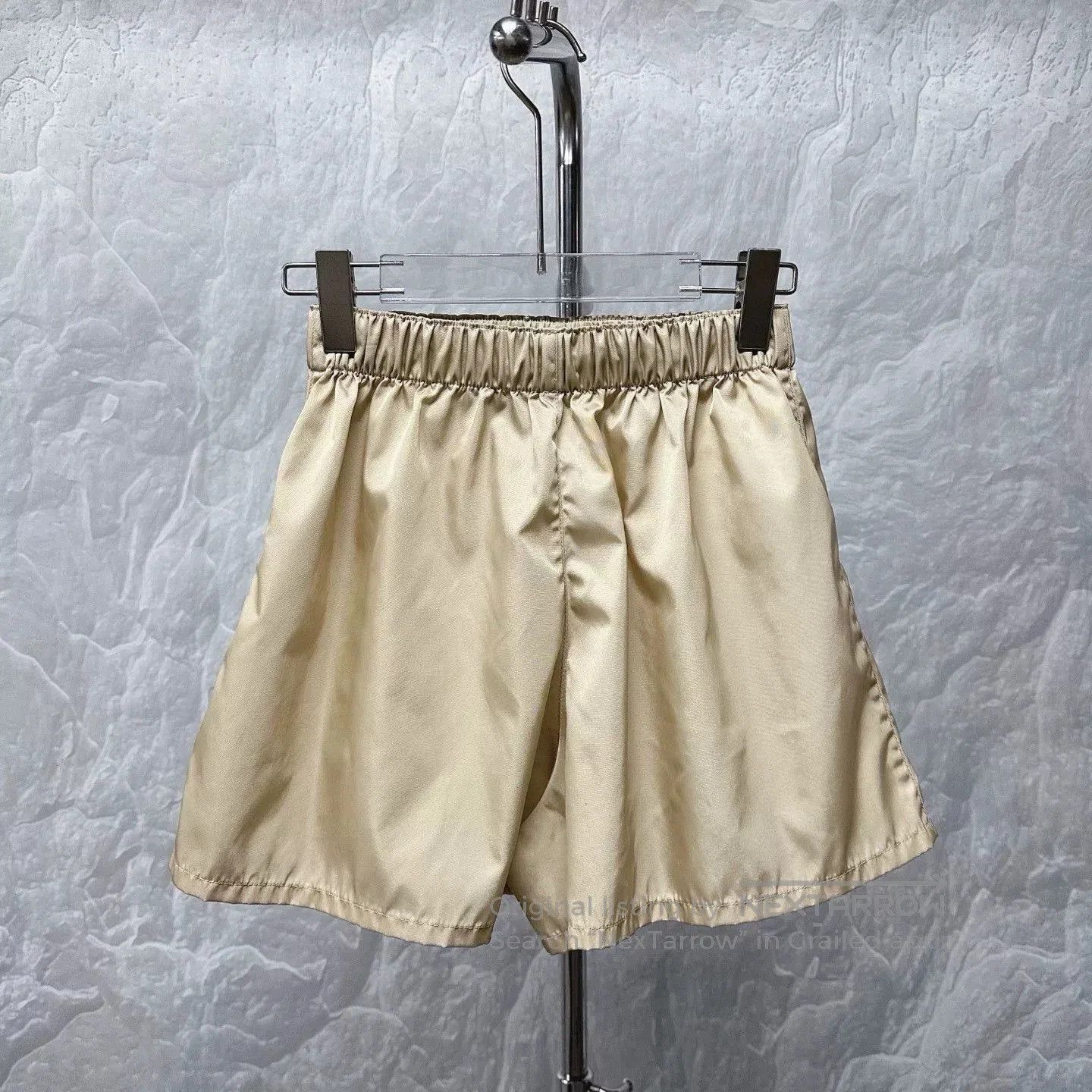 Prada prada metallic triangle logo elastic shorts. Size 35" - 4 Thumbnail