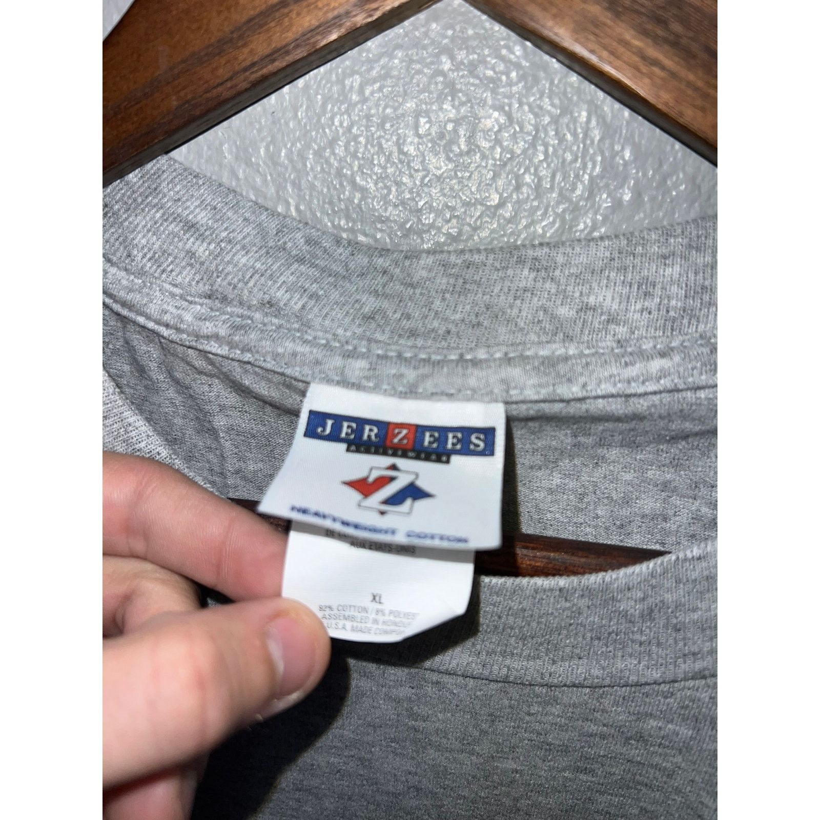 Jerzees Vintage Rocky Mountains Shirt Go Climb A Mountain Tee XL Size US XL / EU 56 / 4 - 4 Thumbnail
