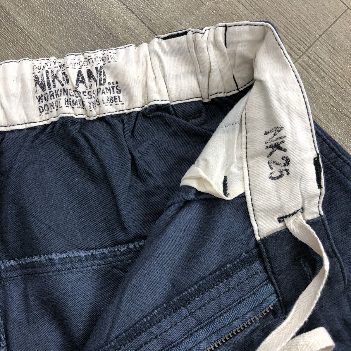 Japanese Brand 2000s Niko And Patchwork Lgb Goa Bondage Cargo Baggy Pants Size US 26 / EU 42 - 7 Thumbnail
