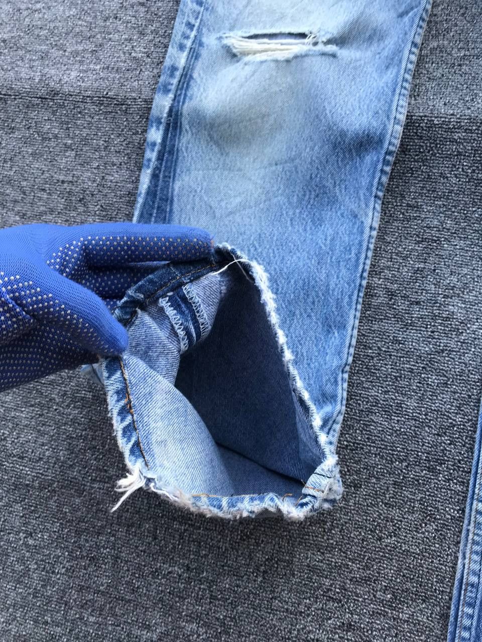 Levi's × Vintage Vintage LEVIS 501 80s distressed jean Stonewash USA W31x31 Size US 31 - 2 Thumbnail