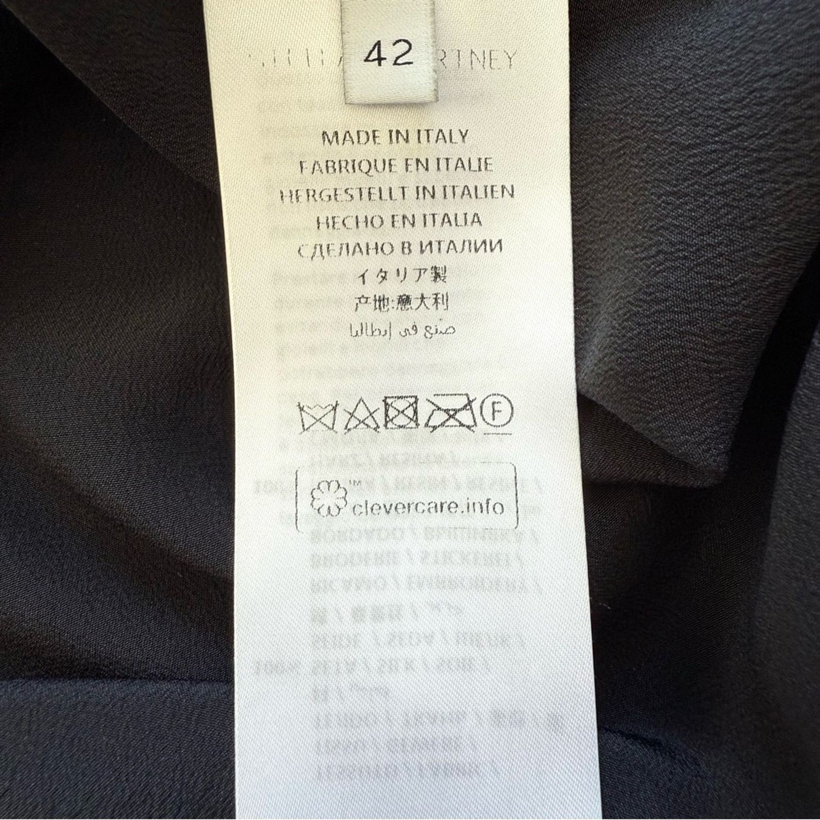 Stella McCartney Stella Maccartney women silk dress with pearls 42 IT or 6US Size M / US 6-8 / IT 42-44 - 10 Thumbnail