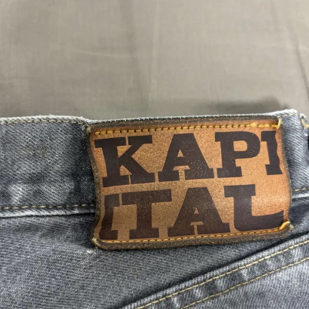 Kapital Kapital Bone Denim Shorts Size US 32 / EU 48 - 3 Thumbnail