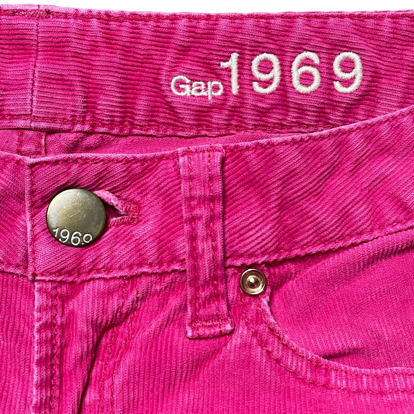 Gap Gap Real Straight Corduroy Jeans Size 26" / US 2 / IT 38 - 3 Thumbnail