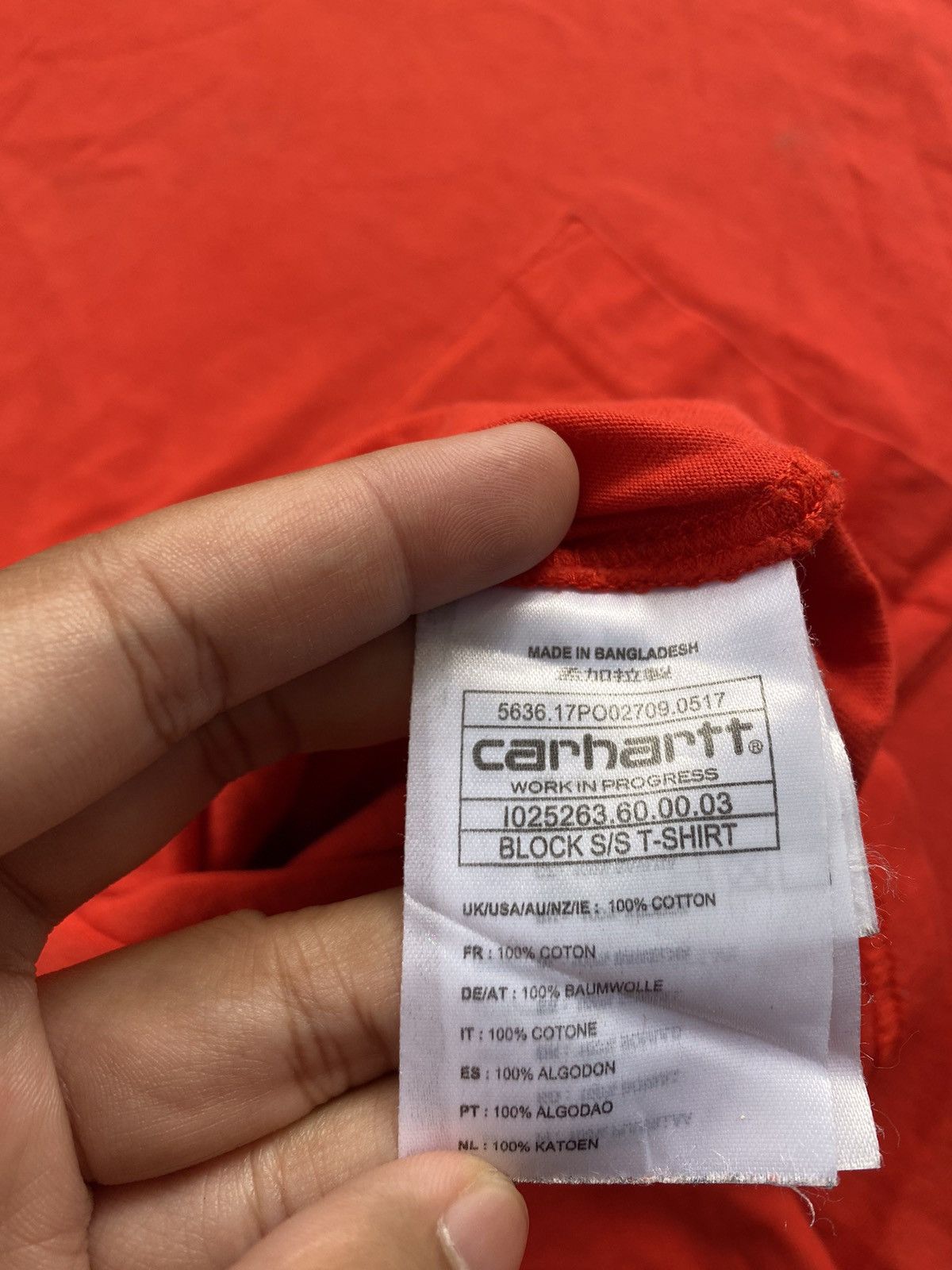 Carhartt × Carhartt Wip ❗️Rare❗️Carhartt wip pocket x O3EPO Skate Tee Size US L / EU 52-54 / 3 - 8 Thumbnail