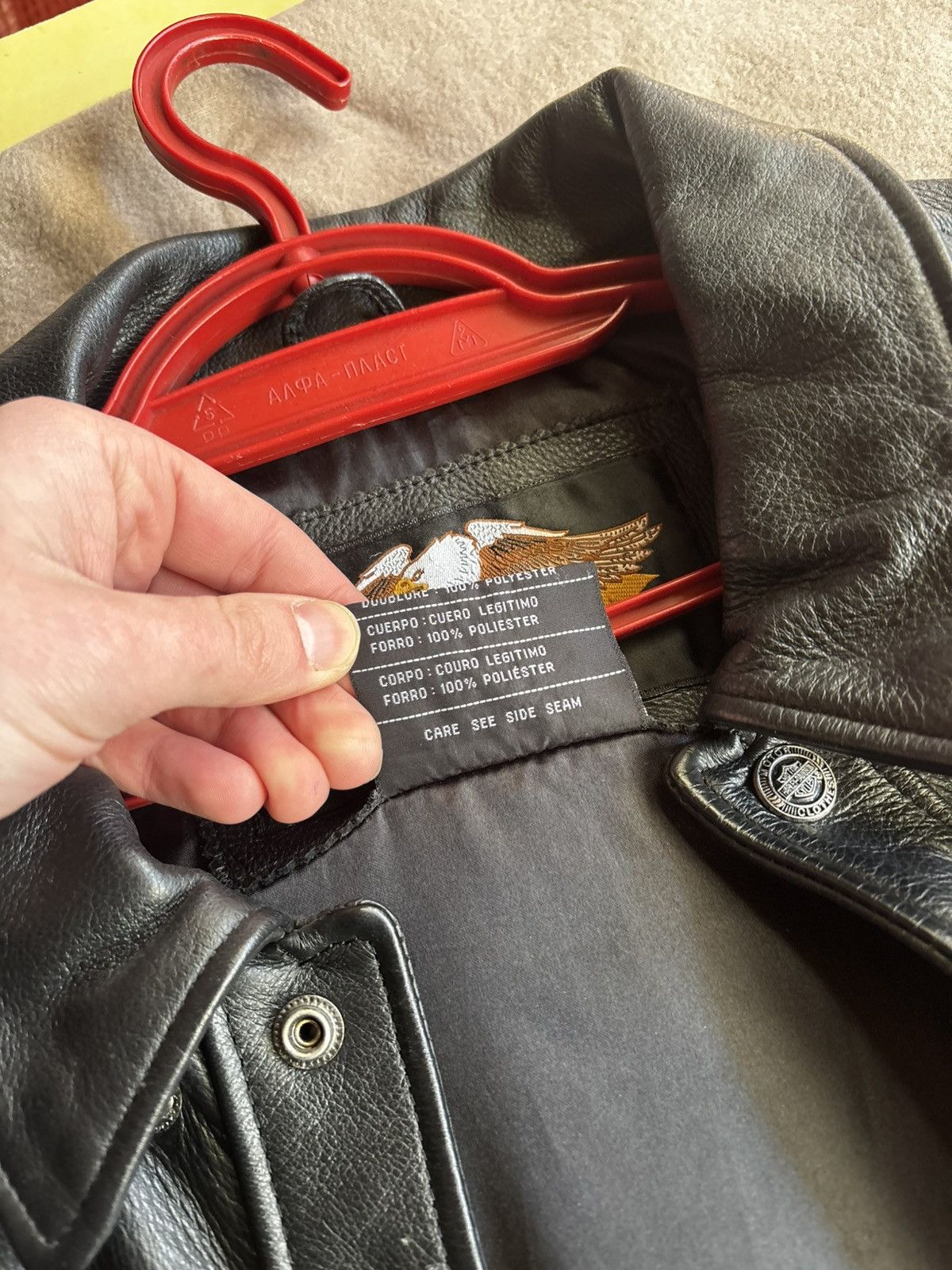Harley Davidson HARLEY DAVIDSON LEATHER JACKET Size US XL / EU 56 / 4 - 8 Thumbnail